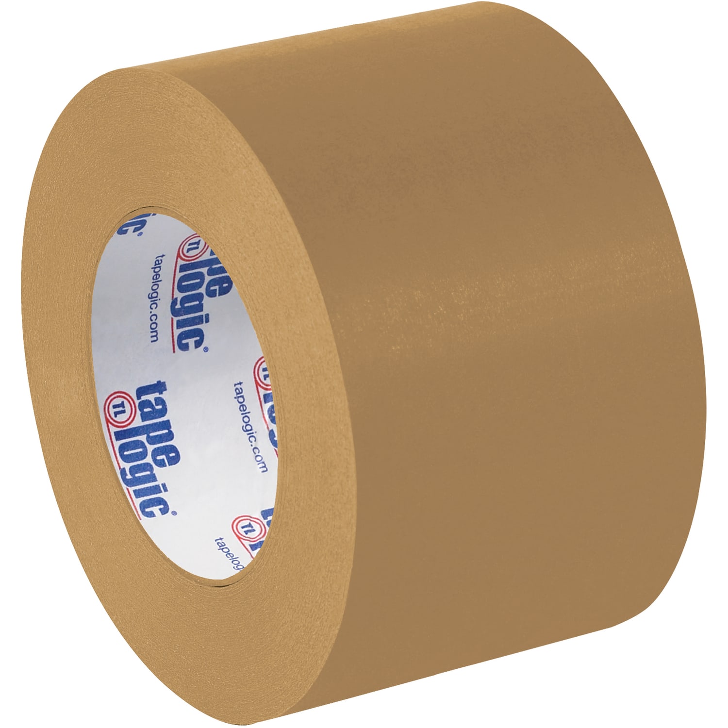 Tape Logic Flatback Tape, 3in Core, 3in x 60 Yd., Kraft, Case Of 6 - Image 3