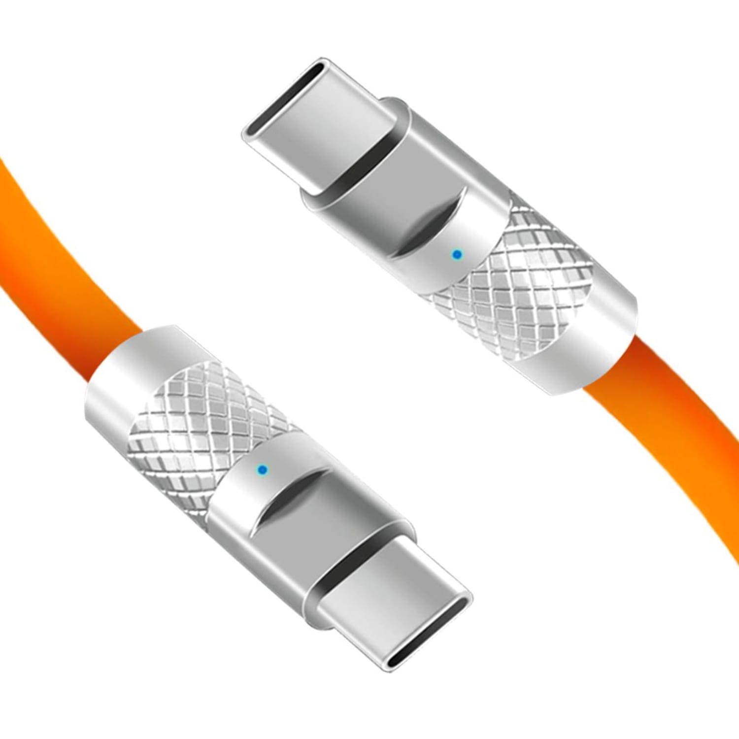 Statik TSumoCharge 100W USB-C To USB-C Charging Cable, Orange, PUP-0126-ORG-CC - Image 5