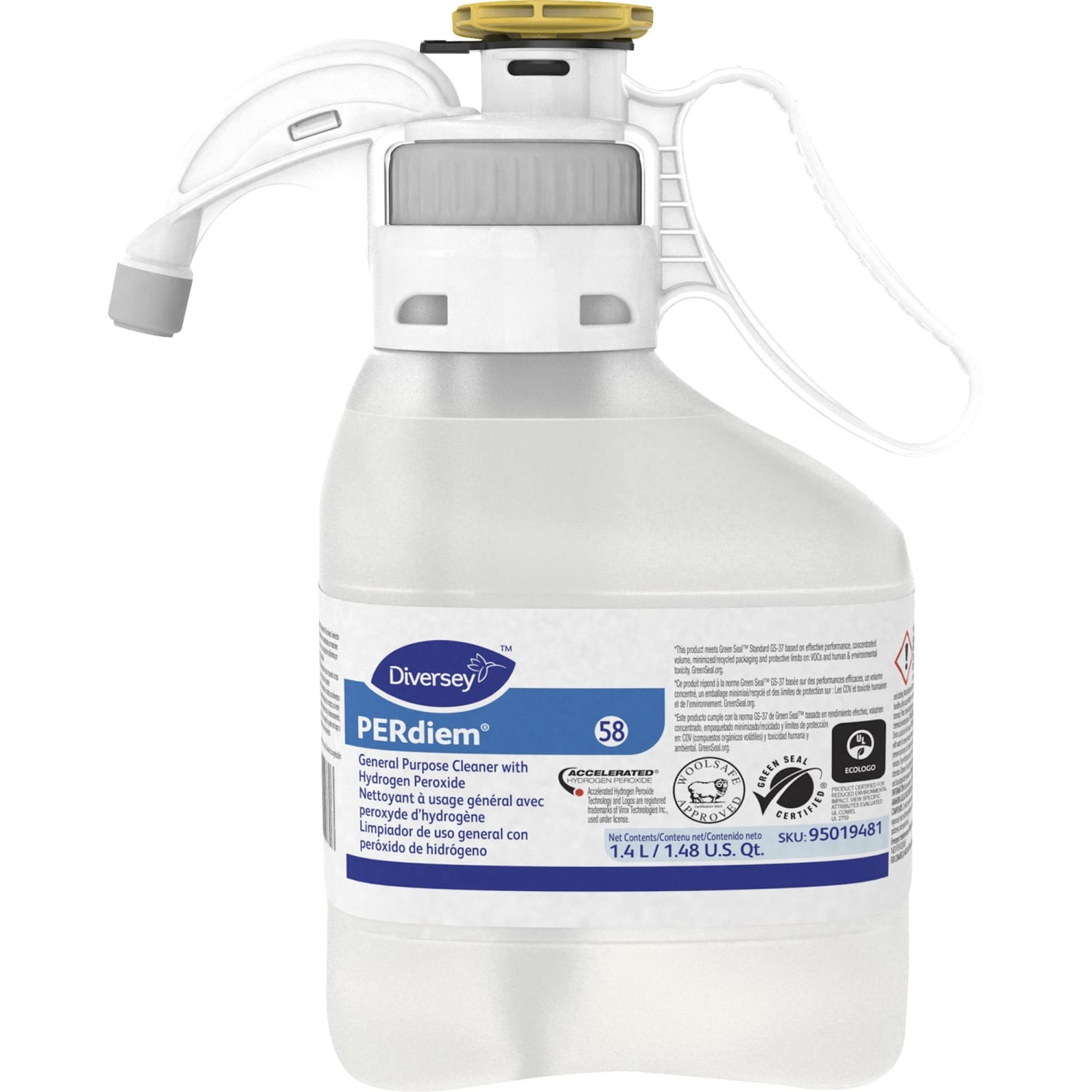 PerDiem General Purpose Cleaner With Hydrogen Peroxide, 47.3 Oz Bottle - Image 3