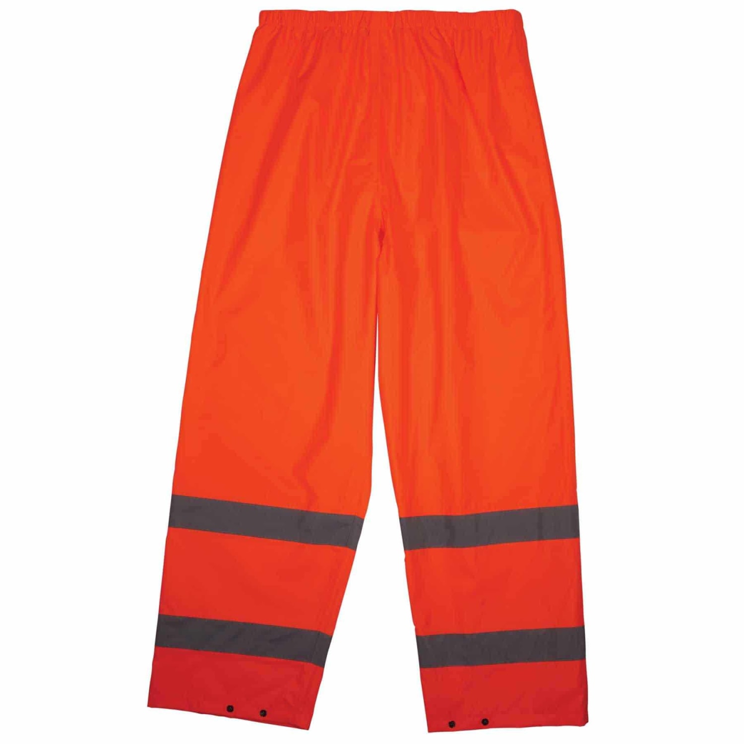 Ergodyne Glowear 8916 Class E Lightweight Hi-Vis Rain Pants, 3X, Orange - Image 3