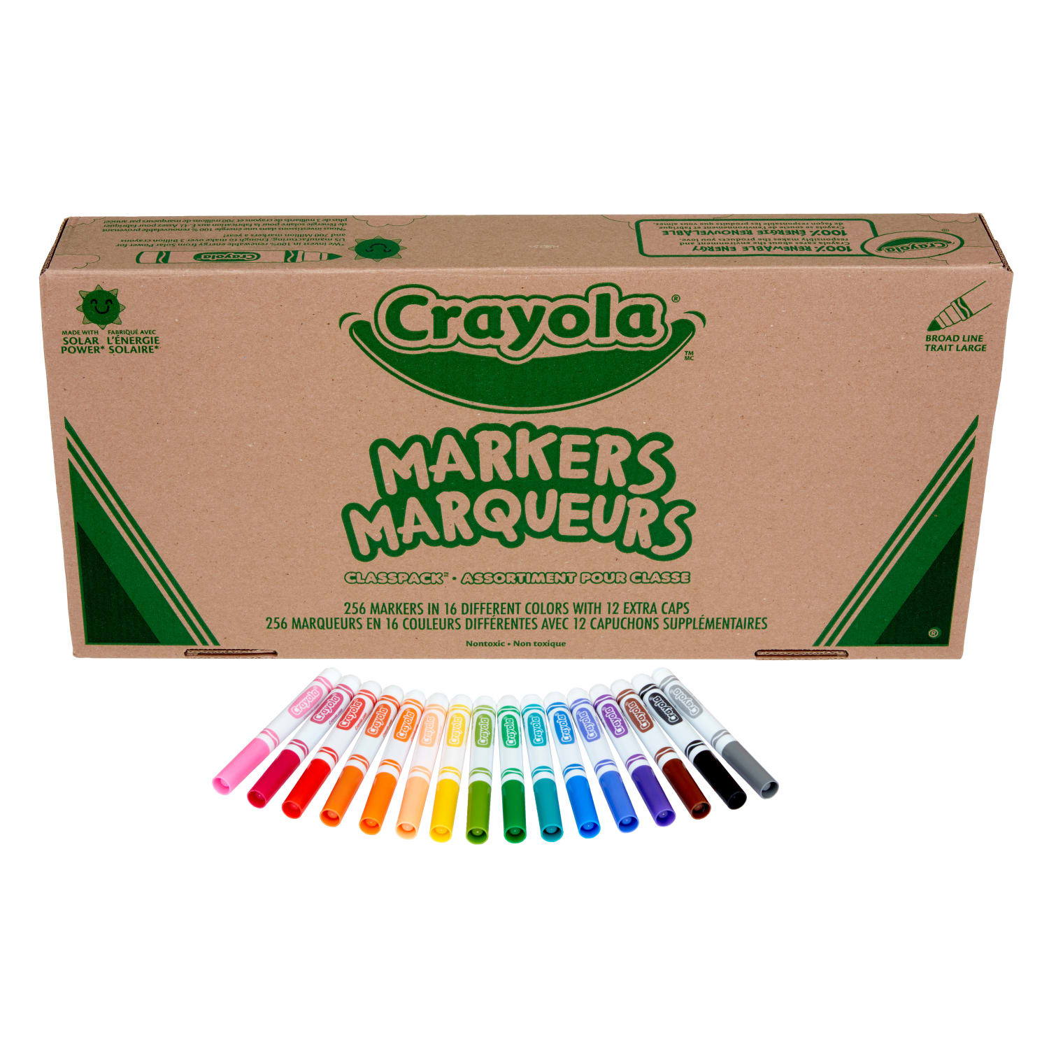 Crayola Broad Line Marker Classpack - Image 3