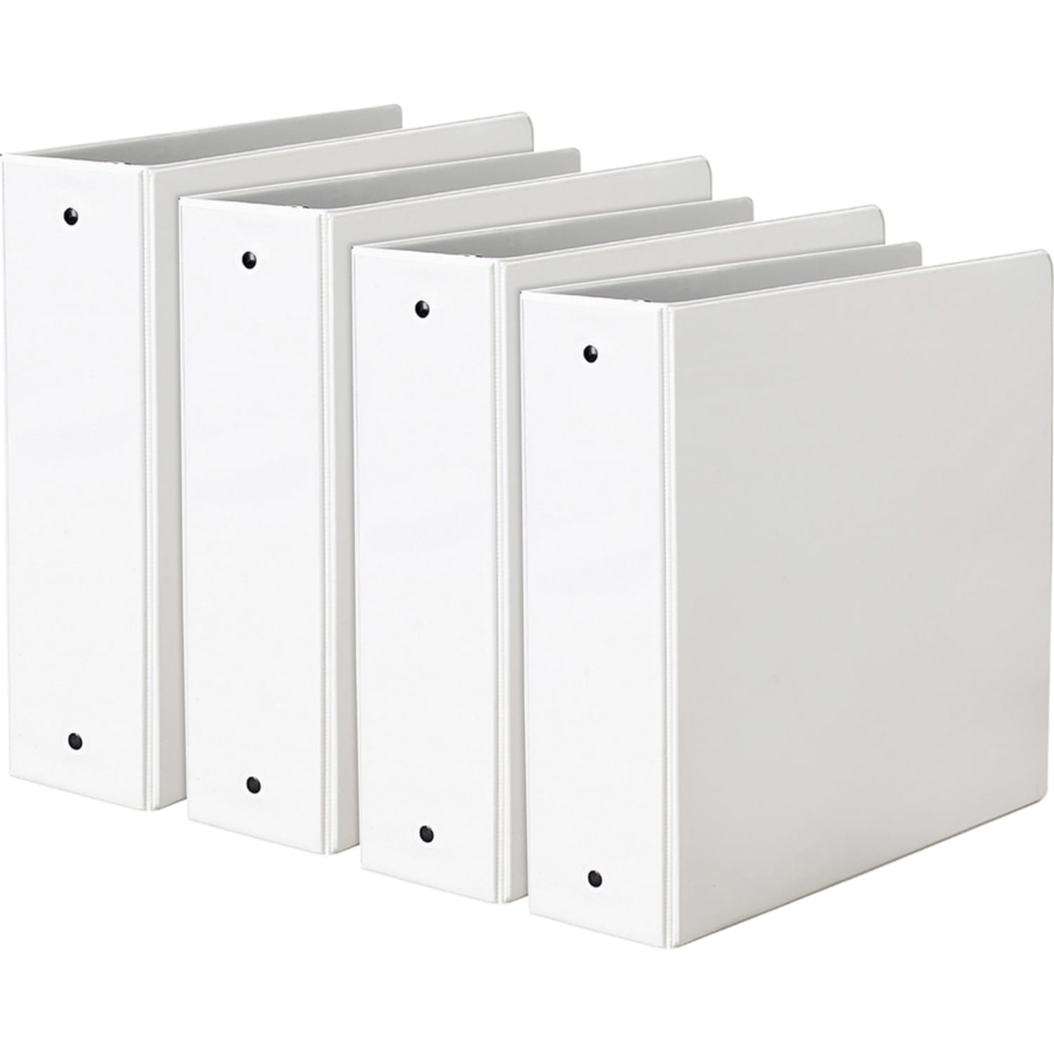 Avery Economy View Binder, Letter (8 1/2in x 11in), White, Pack Of 4 - Image 3
