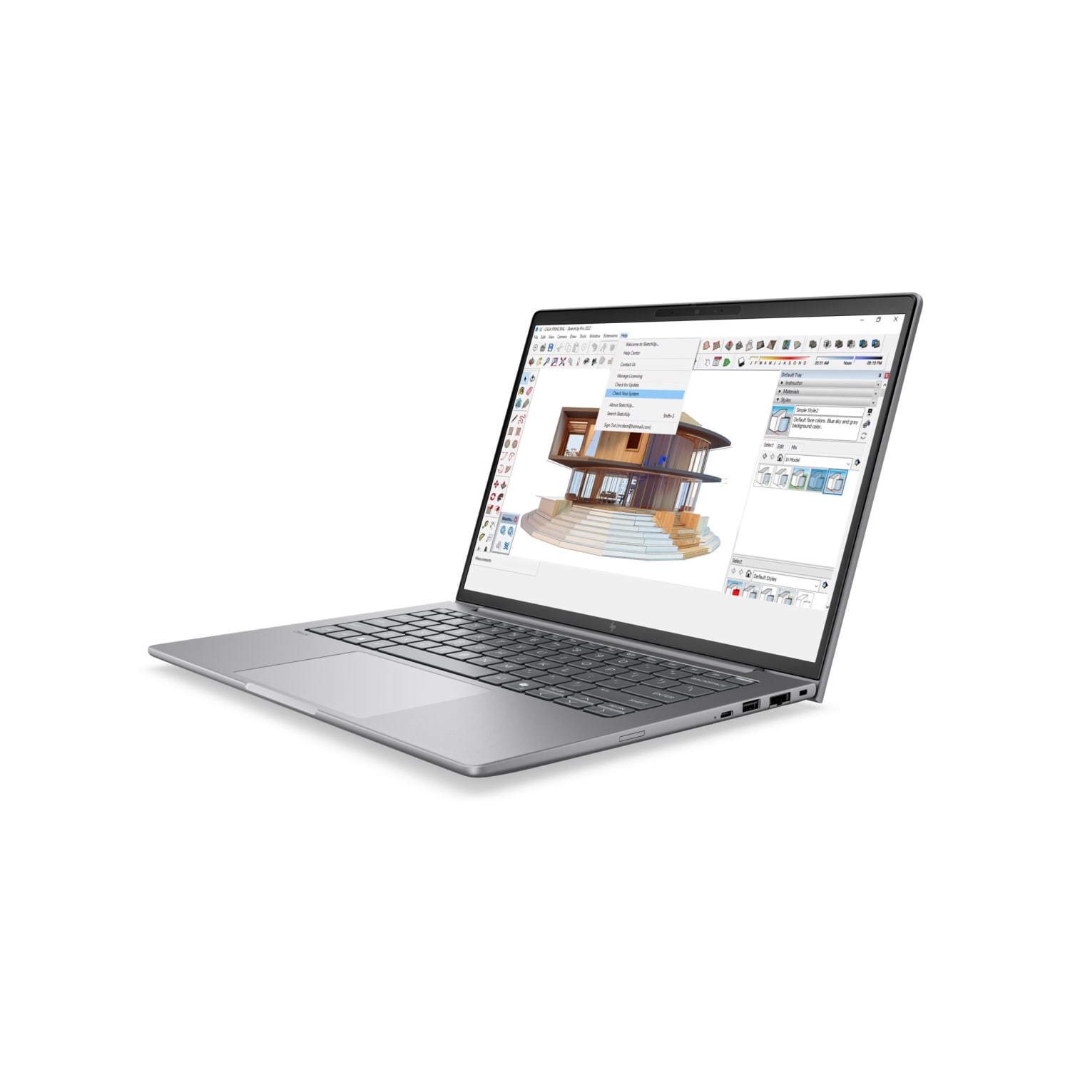 HP ZBook 8 G2a Mobile Workstation Copilot+ AI PC, AMD Ryzen AI 7 PRO, 450, 64GB RAM, 1TB SSD, HP Wolf Pro Security Edition (1 Year) - Image 3