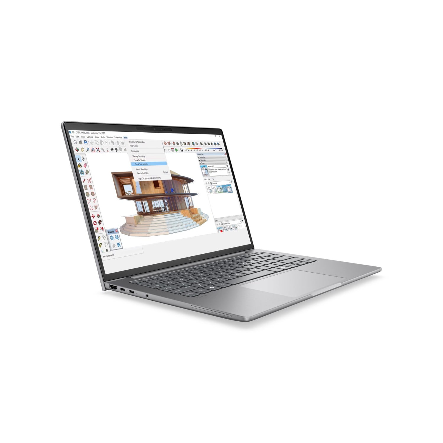 HP ZBook 8 G2a Mobile Workstation Copilot+ AI PC, AMD Ryzen AI 7 PRO, 450, 64GB RAM, 1TB SSD, HP Wolf Pro Security Edition (1 Year) - Image 5