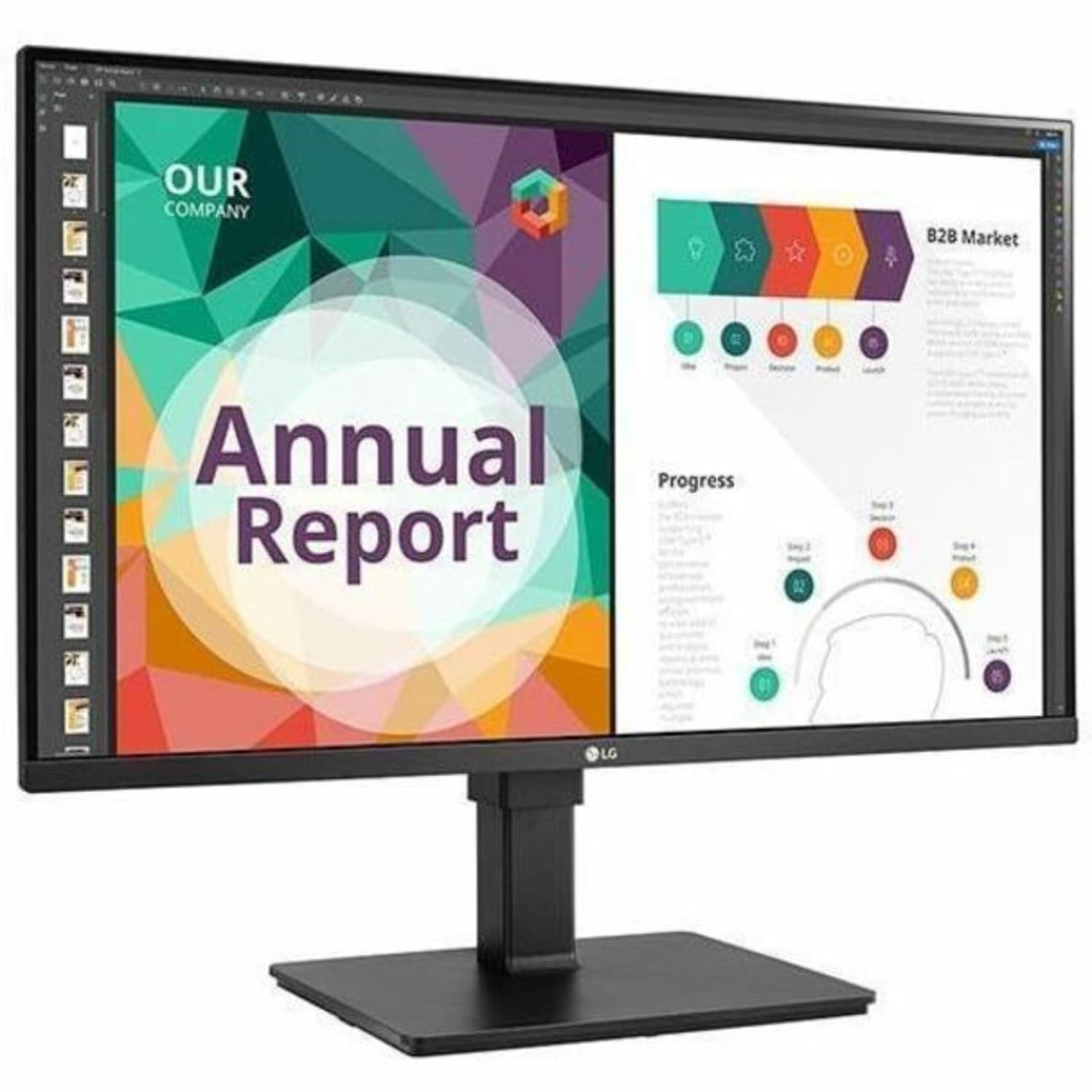 LG 32BN67U-B 31.5in 4K UHD LED Gaming LCD Monitor - 16:9 - Textured Black - 32in Class - In-plane Switching (IPS) Technology - 32BN67UB - Image 6