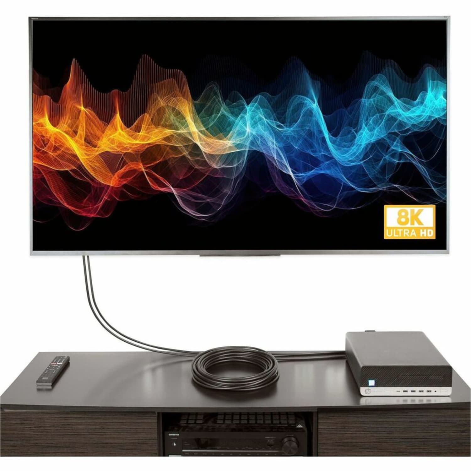 StarTech.com 25ft (7m) VESA-Certified Active DisplayPort 1.4 Cable, DP8K w/HBR3/HDR10/MST/DSC 1.2/HDCP 2.2, 8K 60Hz, 4K 120Hz, Active DP 1.4 Cable M/M - Image 6