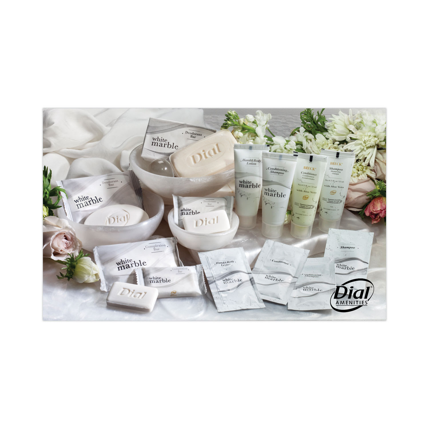 Dial Amenities Personal-Use Breck Conditioner, Unscented, 0.75 oz, 288/Carton - Image 6