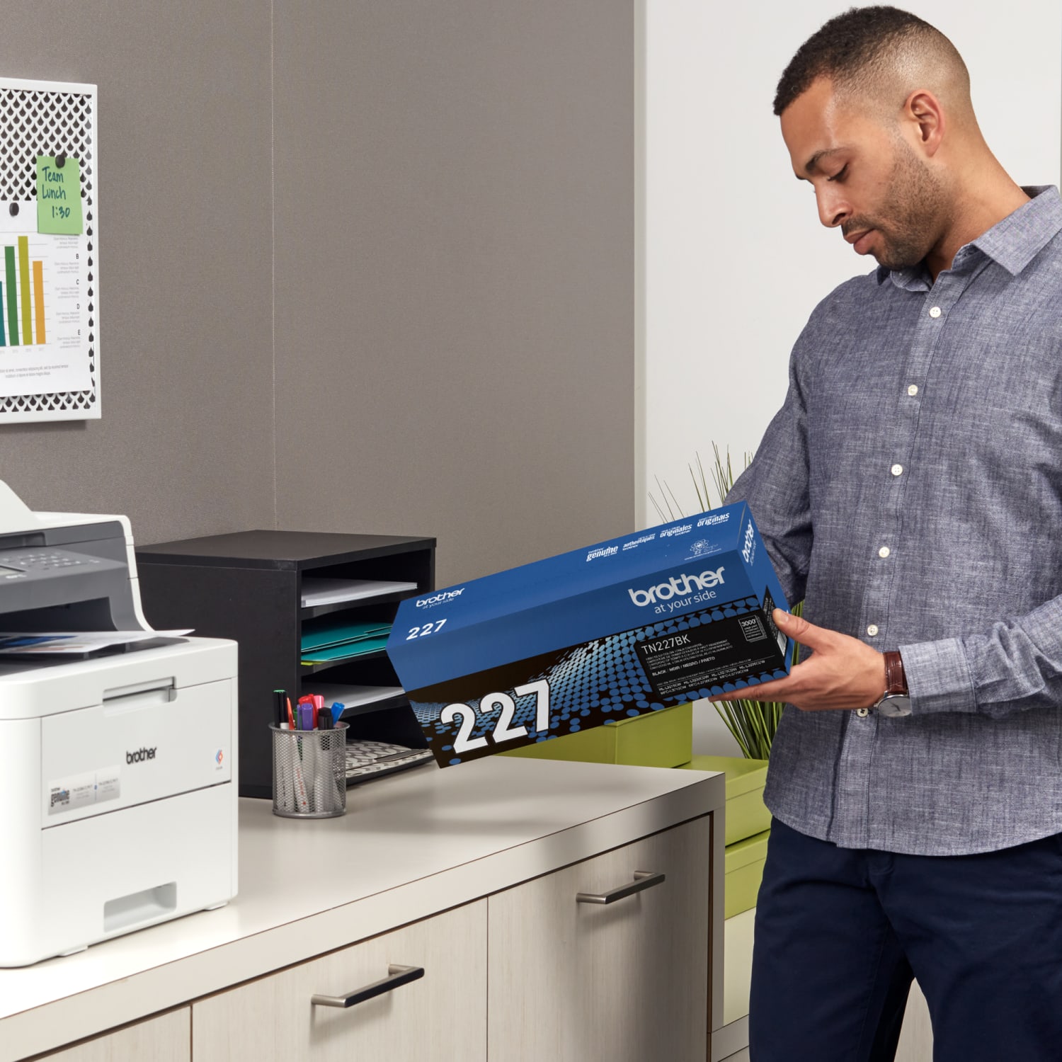 Brother TN-227 Black High Yield Toner Cartridge, TN-227BK - Image 6