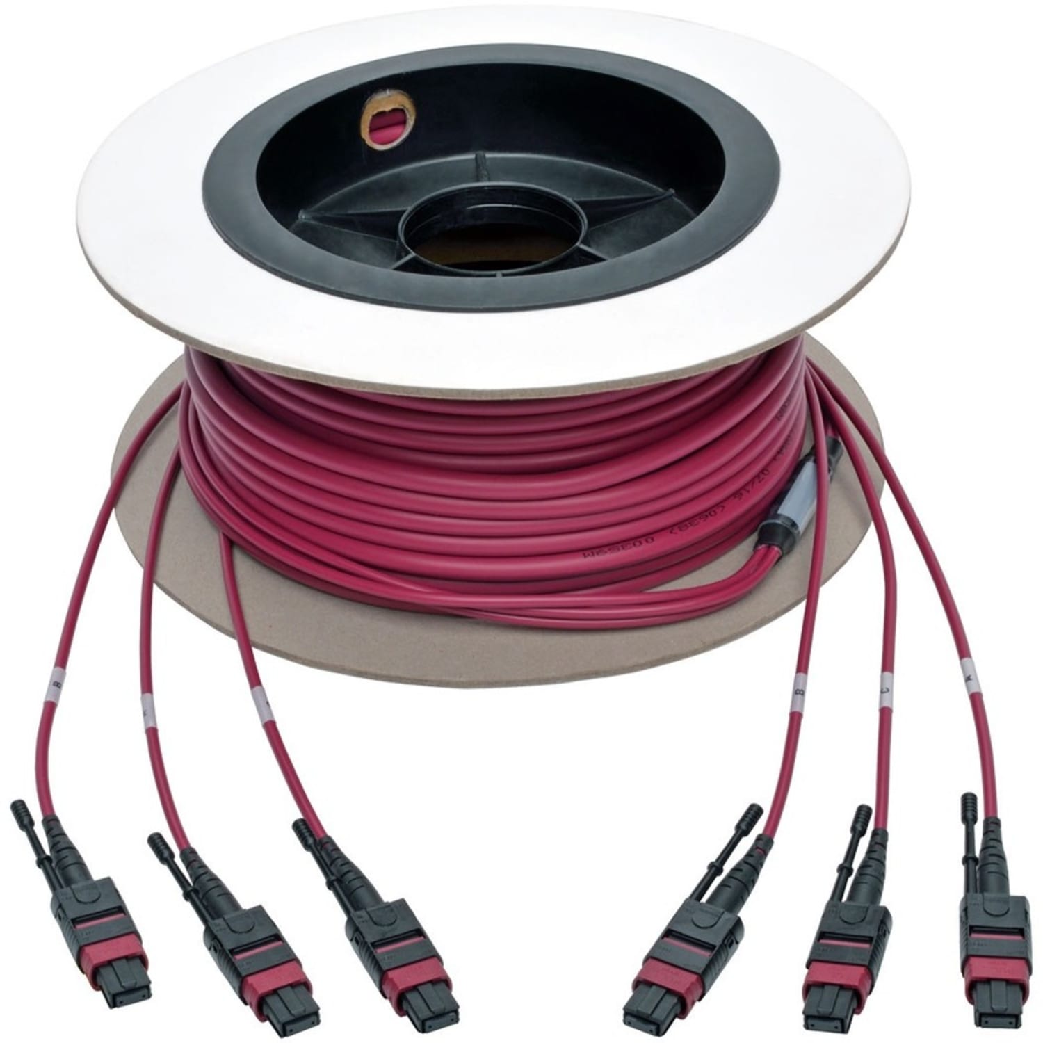 Tripp Lite by Eaton MTP/MPO Multimode Base-8 Trunk Cable, 24-Strand, 40GB/100GB, 40/100GBASE-SR4, OM4 Plenu - N85811M3X8MG - Image 5