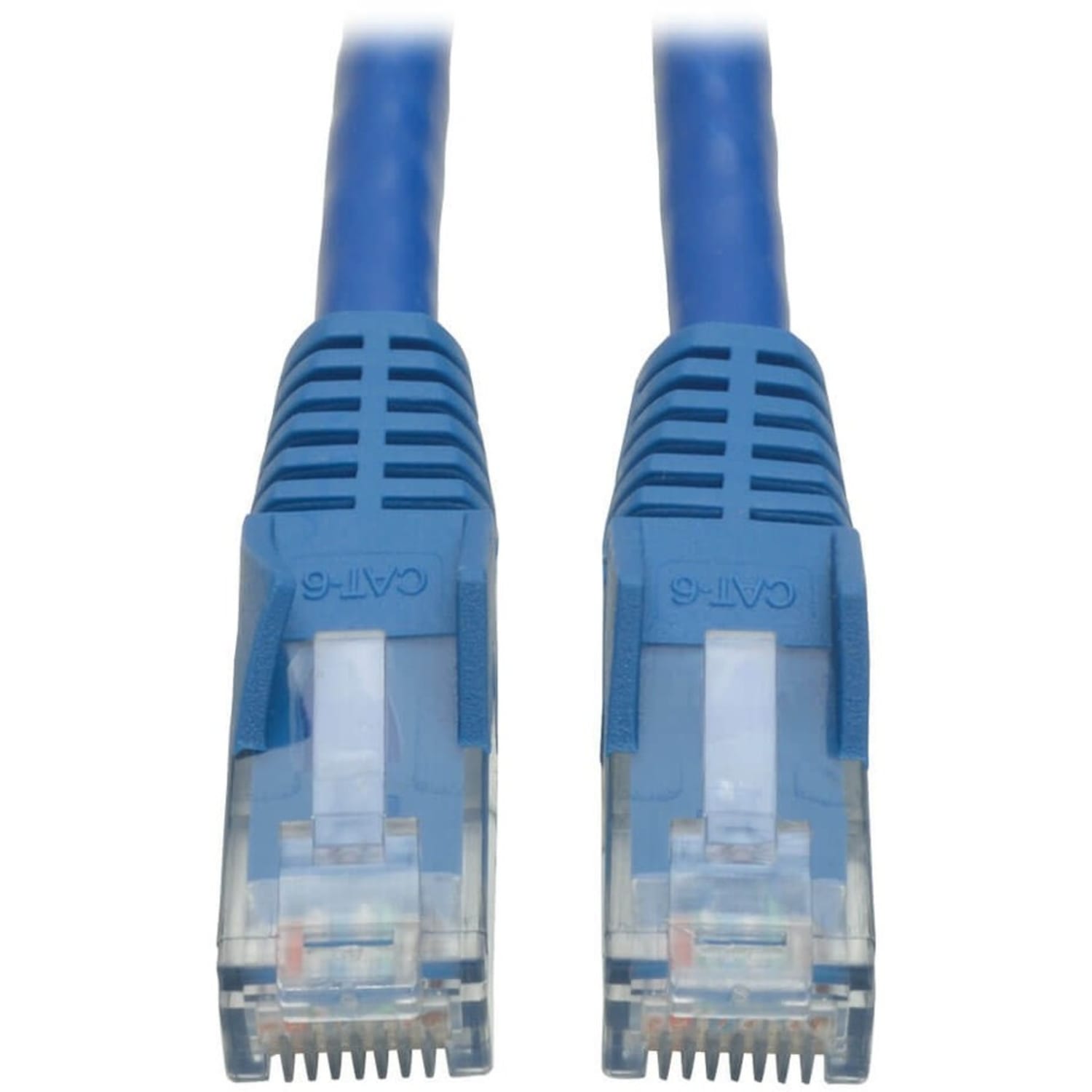 Eaton Tripp Lite Series Cat6 Gigabit Snagless Molded (UTP) Ethernet Cable (RJ45 M/M), PoE, Blue, 25 ft. (7.62 m) - N201025BL