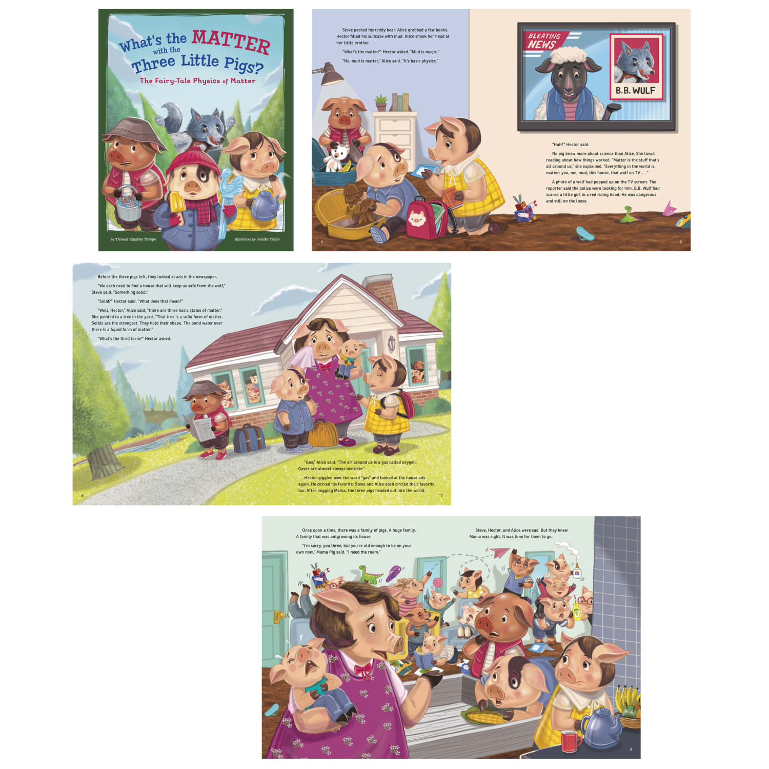 Capstone Publishing STEM-Twisted Fairy Tales, Set Of 4 Books - Image 5