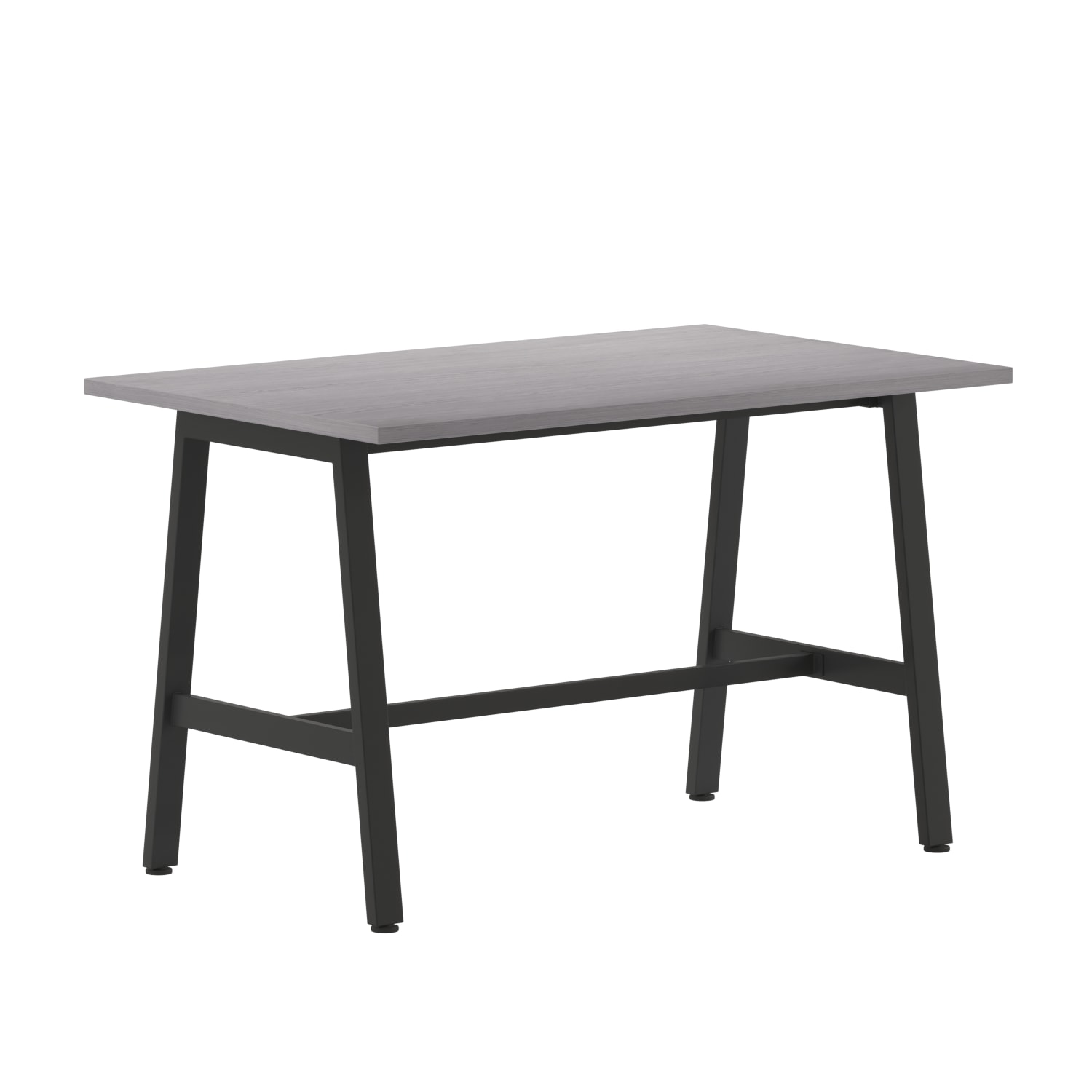 Flash Furniture Redmond Commercial 48x30 Conference Table with 1in Thick Double Sided Laminate Table Top with PVC Edging and Heavy Duty A-Frame Steel Base, Gray Oak - Image 3