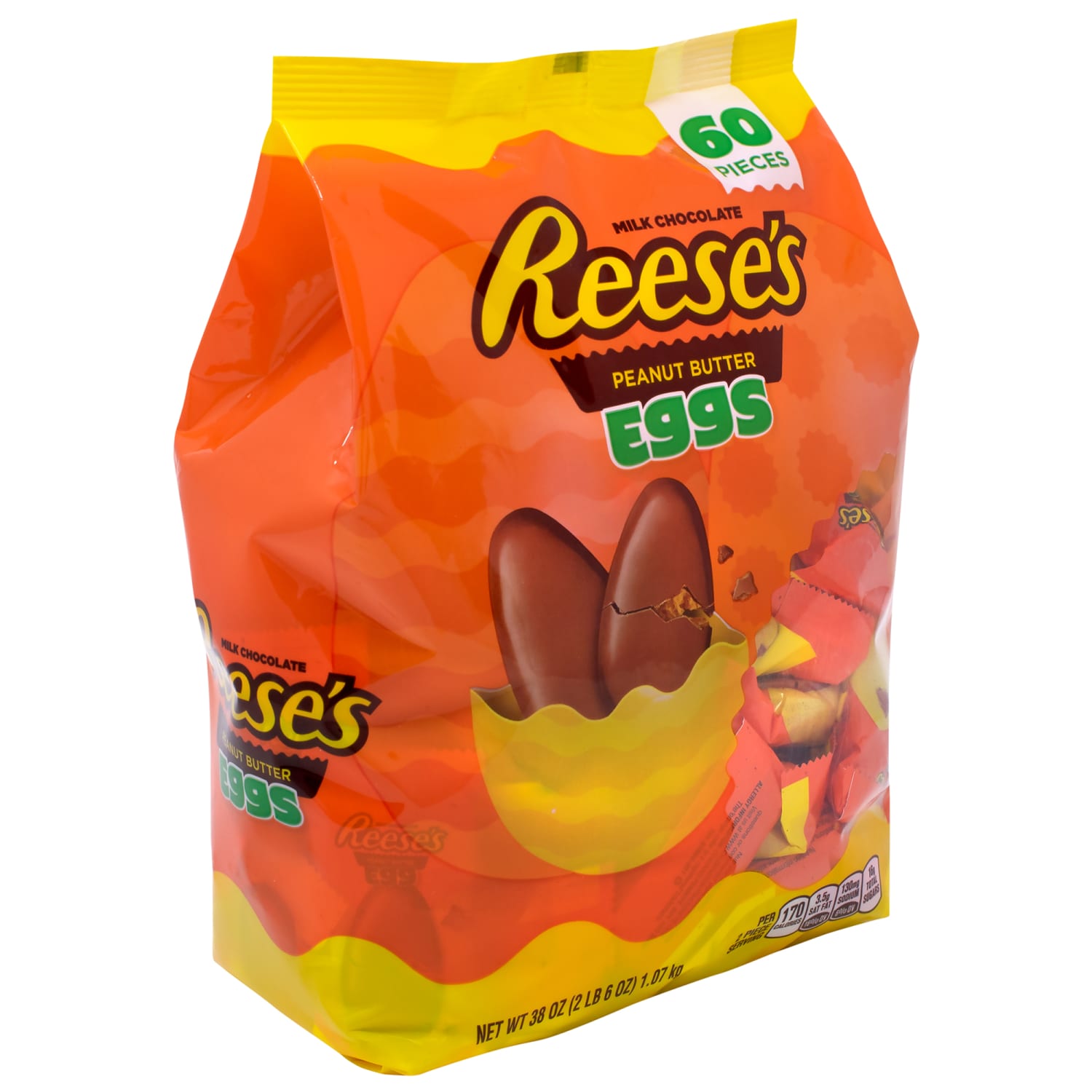 Hersheys Easter Bundle, Reeses Eggs And Milk Chocolate Kisses, Pack Of 2 Varities - Image 4