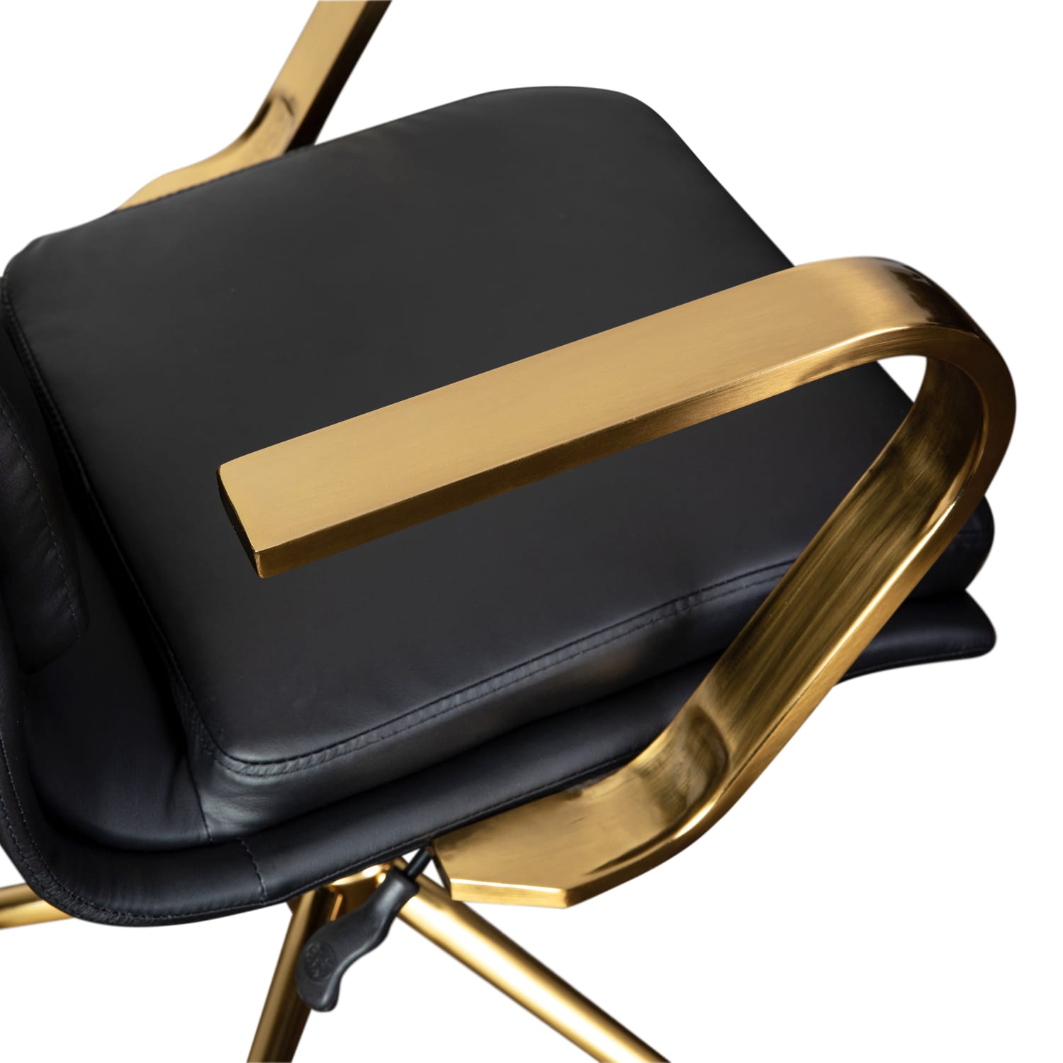 Flash Furniture James Faux Leather MidBack Designer Executive Upholstered Office Chair BlackGold PopularChairscom Flash Furniture James Faux Leather Mid Back Designer Executive Upholstered Office Chair BlackGold PopularChairscom