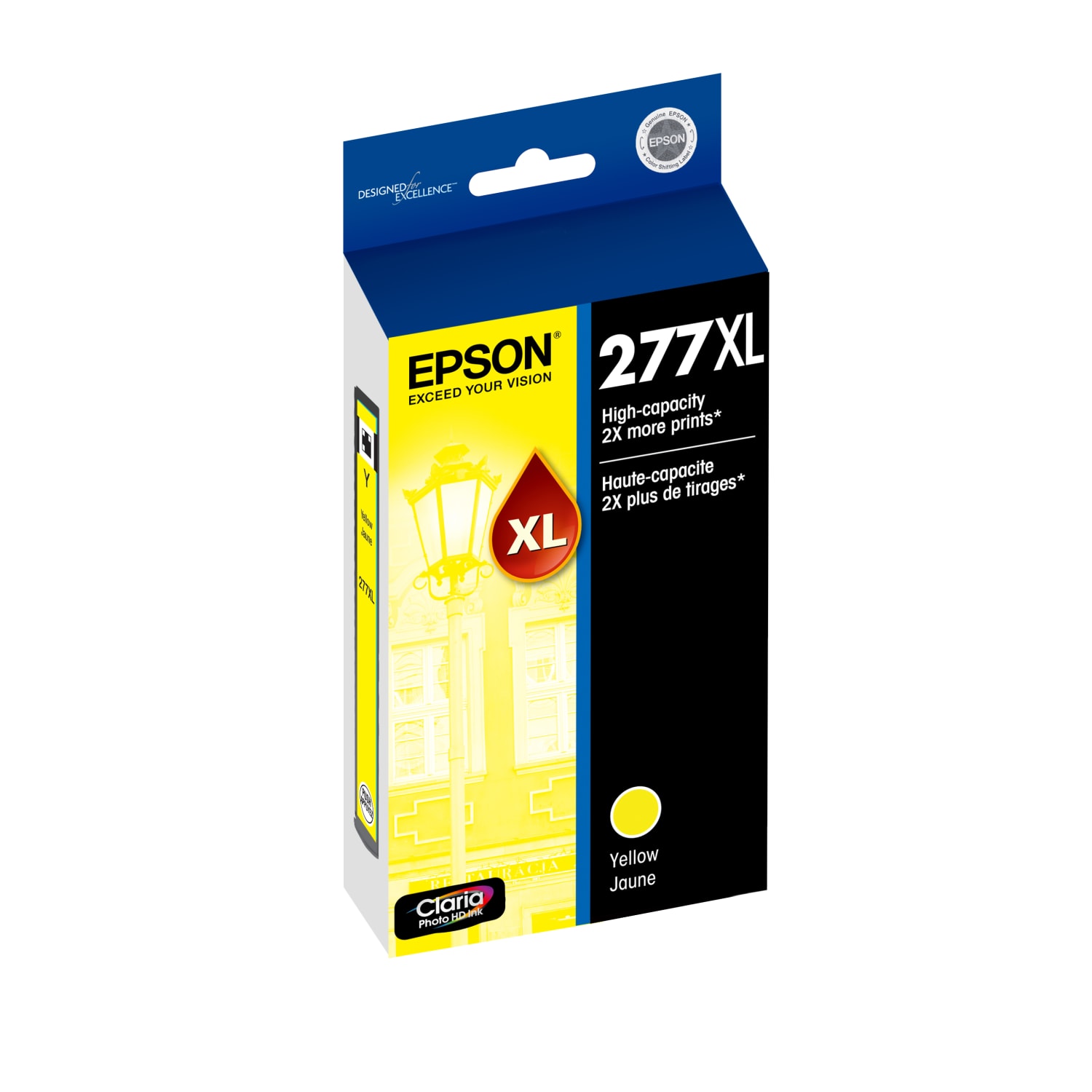 Epson 277XL Claria Yellow High-Yield Ink Cartridge, T277XL420 - Image 3