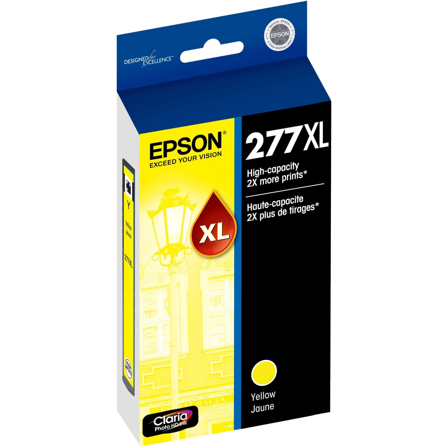 Epson 277XL Claria Yellow High-Yield Ink Cartridge, T277XL420 - Image 4