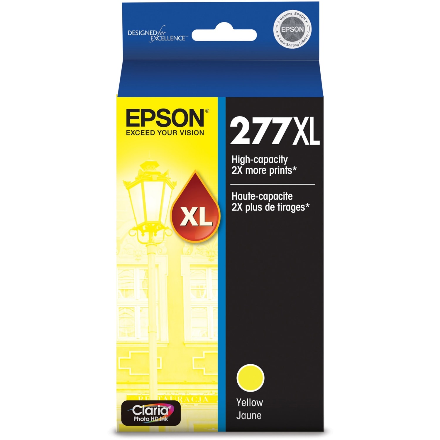 Epson 277XL Claria Yellow High-Yield Ink Cartridge, T277XL420 - Image 5