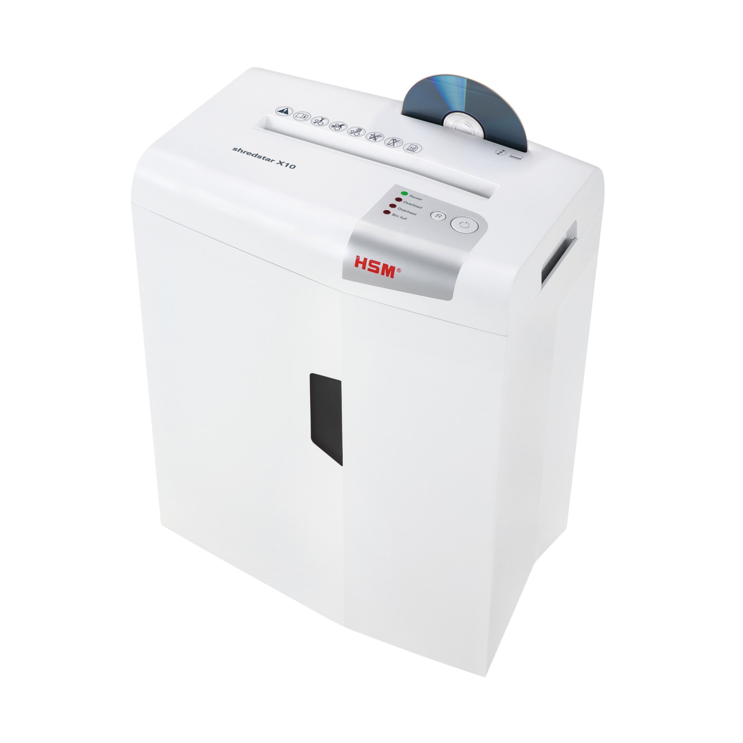 HSM shredstar X10 10 Sheet Cross-Cut Shredder, HSM1045 - Image 4