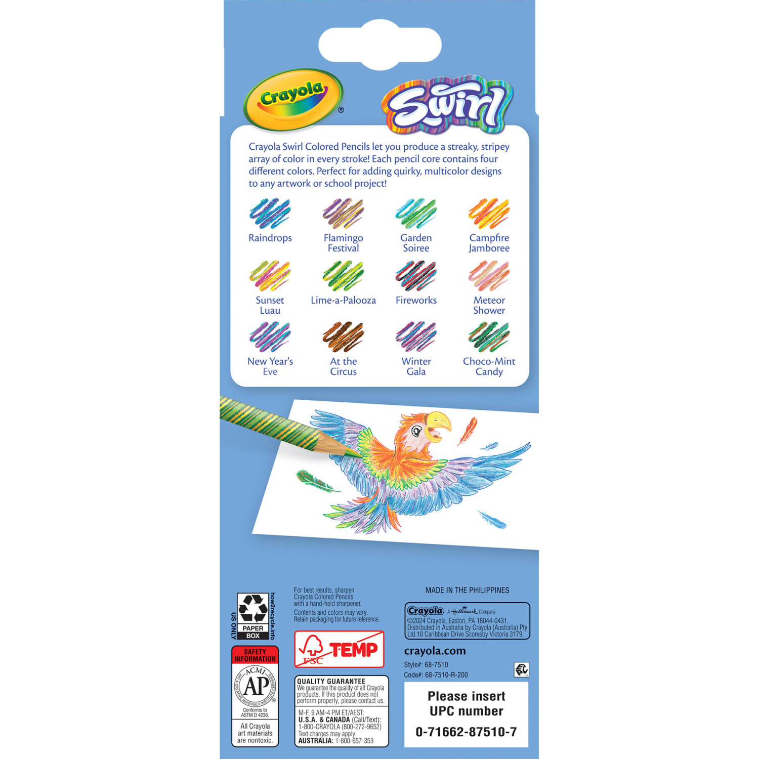 Crayola SWIRL Colored Pencils, 12 Per Pack, Set Of 12 Packs - Image 4