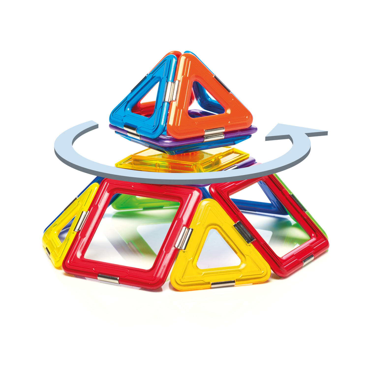 Geosmart Magnetic Construction Start Set, 15 Pieces - Image 4