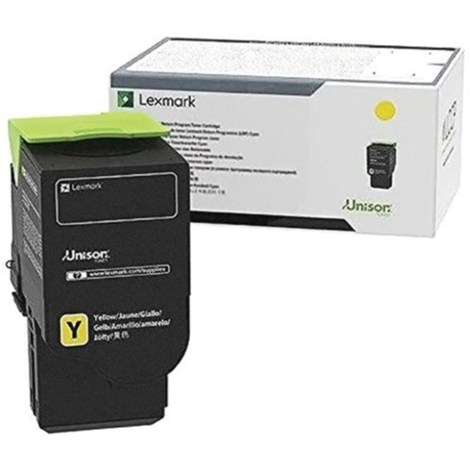 Lexmark C241XY0 Yellow Extra-High Yield Return Program Toner Cartridge - Image 3