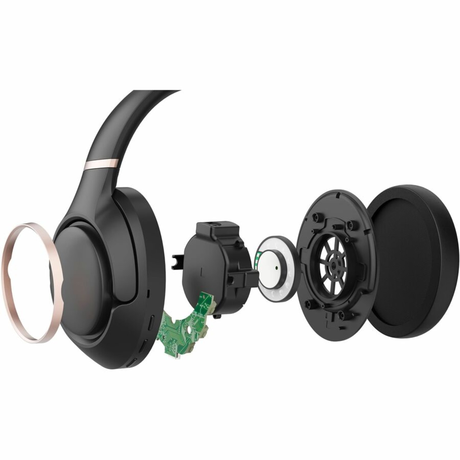 Morpheus 360 Eclipse SPT Hybrid Wireless Noise Canceling Headphones, Over-the-head, Binaural, Circumaural - Image 6