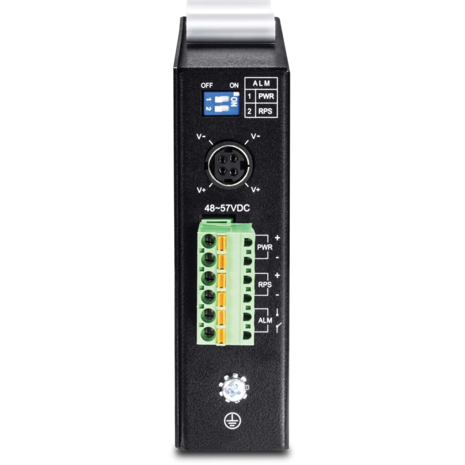 TRENDnet 6-Port Hardened Industrial Gigabit Poe+ Layer 2 Managed DIN-Rail Switch, 4x Gigabit PoE+ 802.3at Ports - Image 4