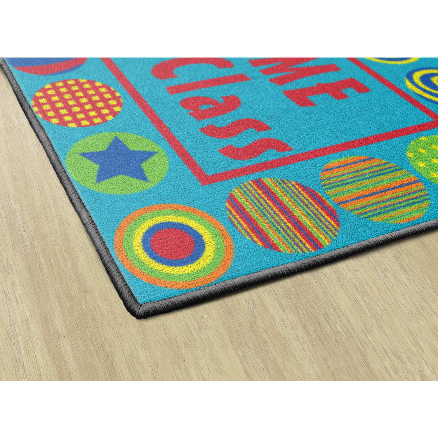 Flagship Carpets Patterned Circles Welcome Mat, 2ftH x 3ftW - Image 6