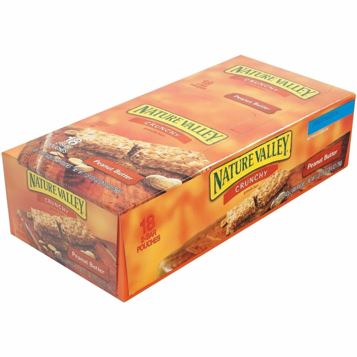 Nature Valley Granola Bars, Peanut Butter, 1.5 Oz, Box of 18 - Image 3