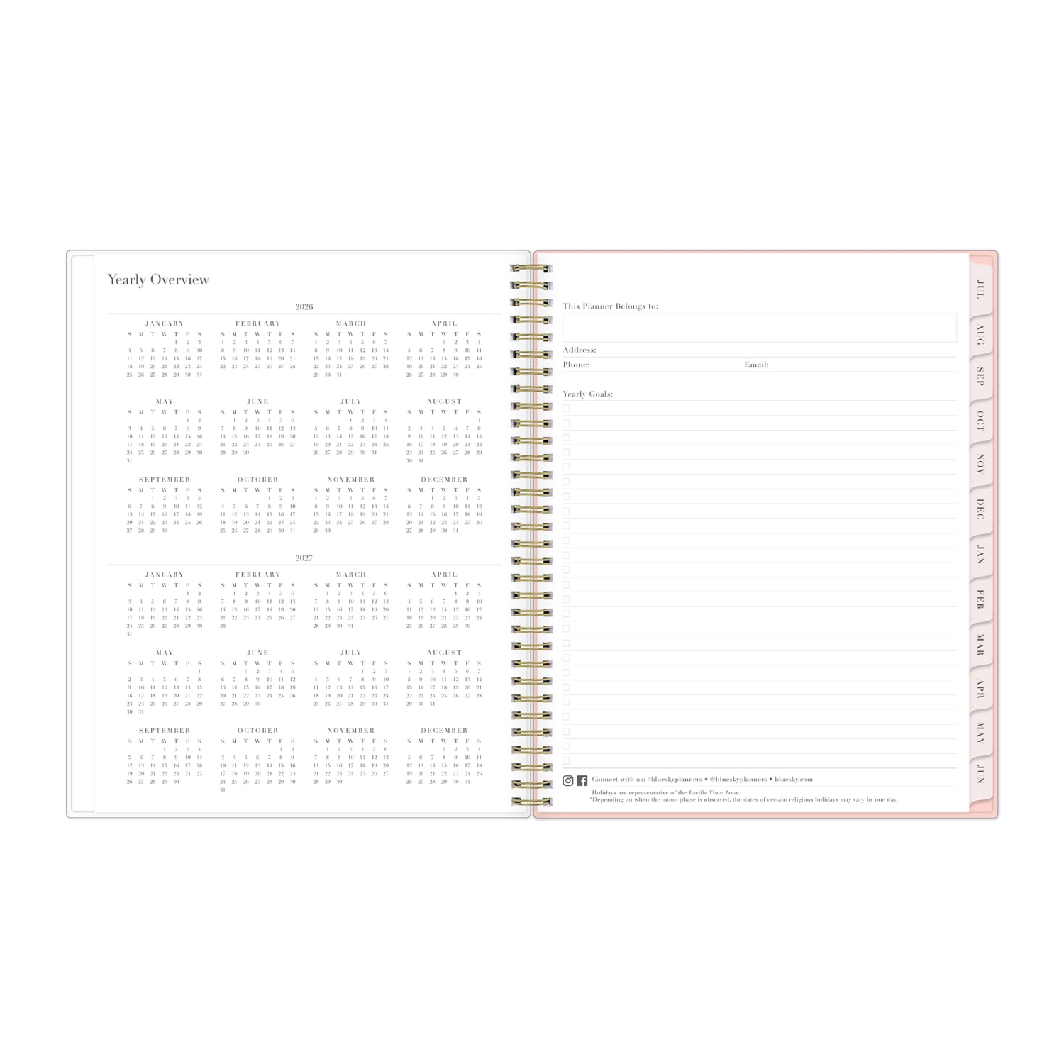 Planning Calendar RP Cherie PP 8.5x11 AY26-27 W/M - Image 6
