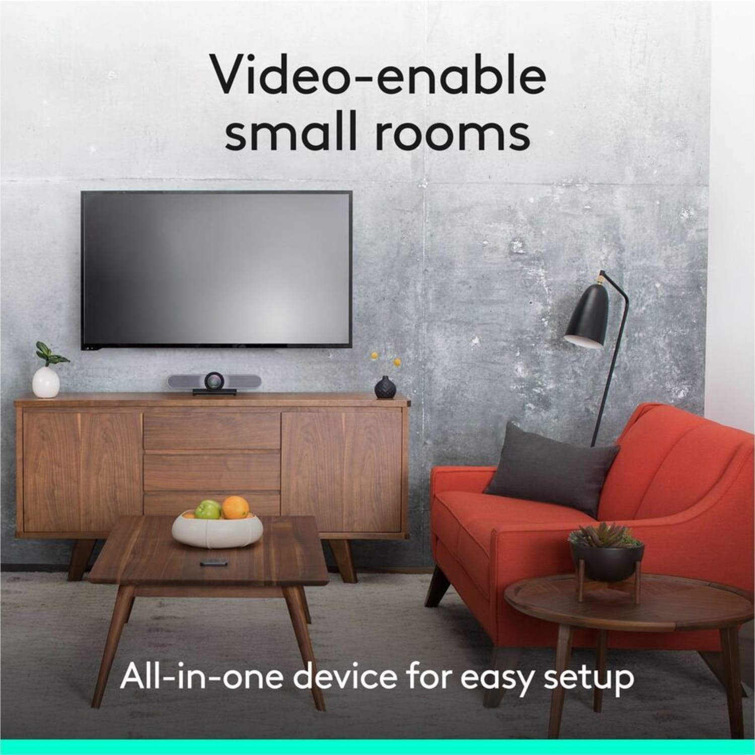 Logitech ConferenceCam MeetUp Videoconferencing Camera, Black - Image 3