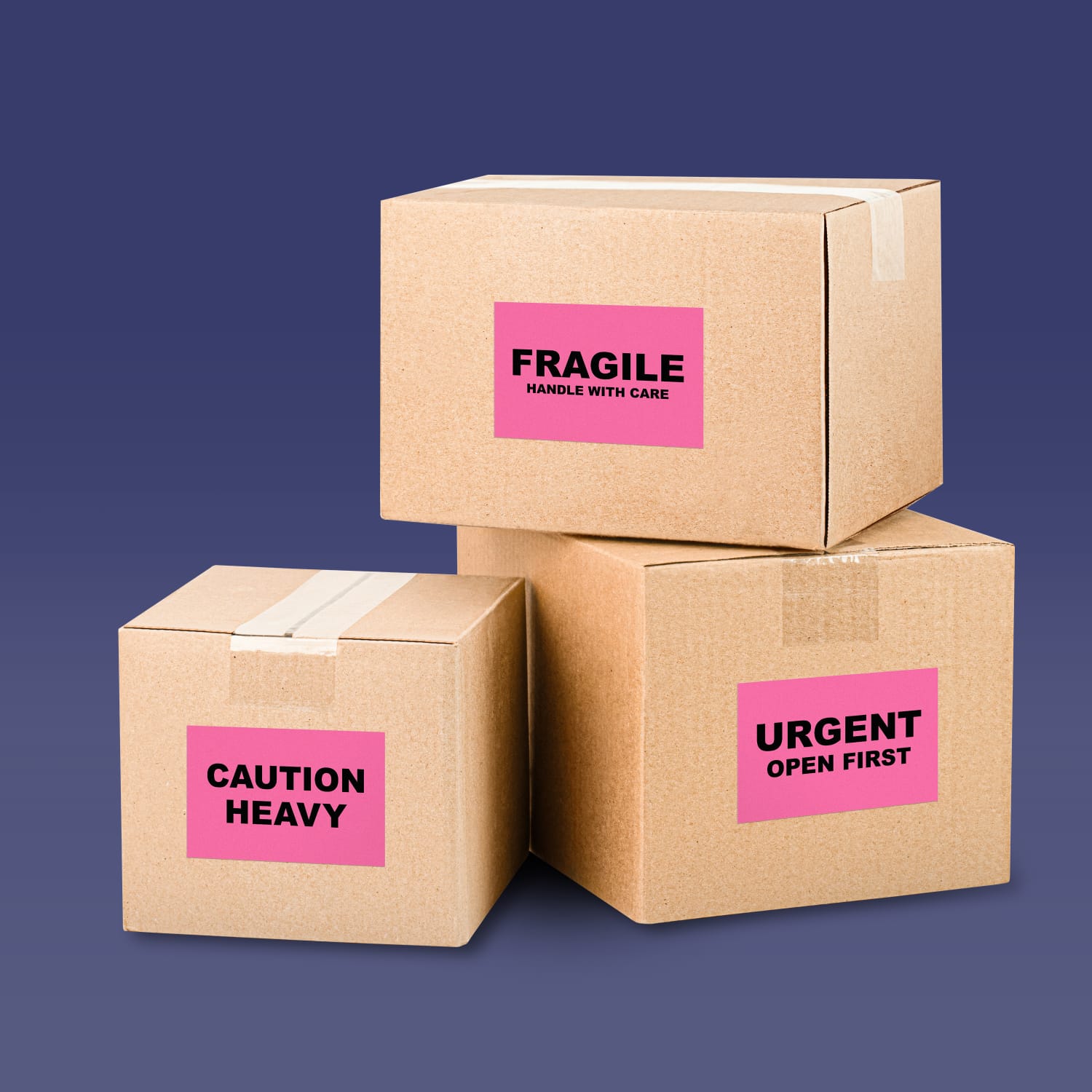 Avery Printable Labels, 94229-BPP20, Rectangle, 5-1/2in x 8-1/2in, Matte Bright Pink, Pack of 40 - Image 5
