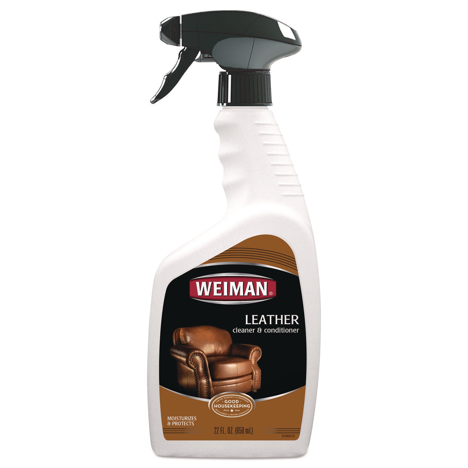 WEIMAN Leather Cleaner and Conditioner, Floral Scent, 22 oz Trigger Spray Bottle, 6/CT - Image 3