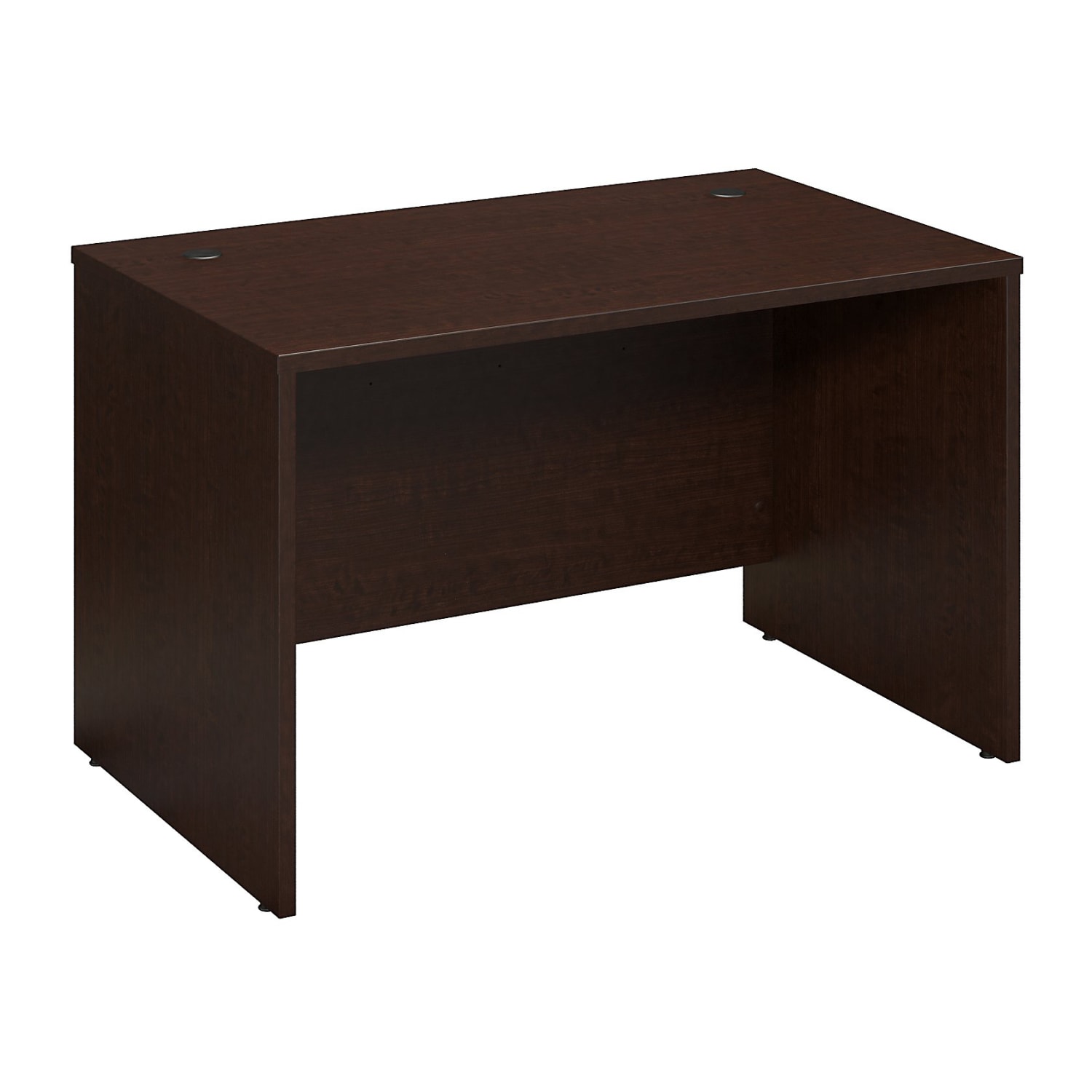 Bush Business Furniture Series C Components Elite 48inW Computer Desk, Mocha Cherry, Standard Delivery