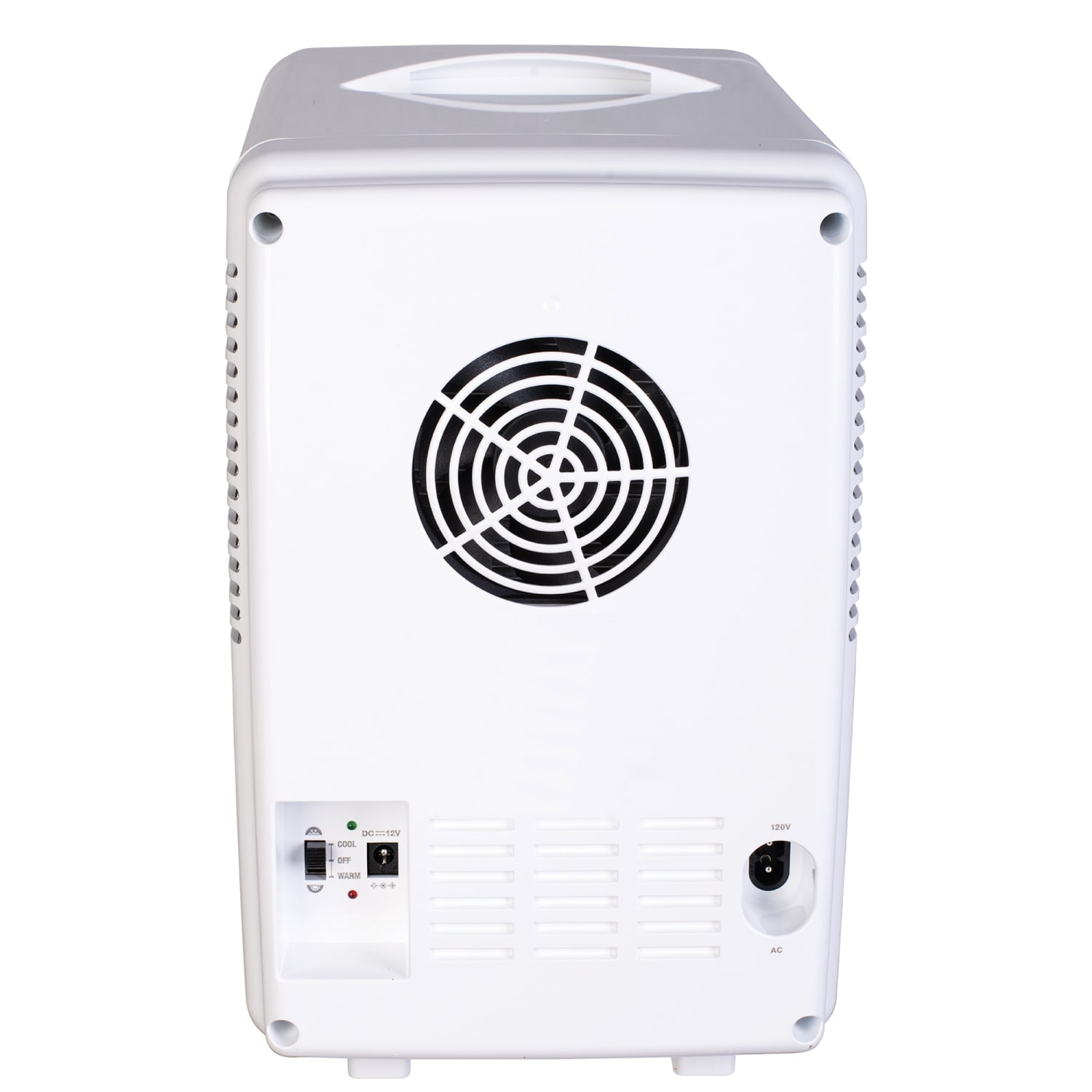 Frigidaire 0.35 Cu. Ft. Mini Portable Personal Refrigerator With Lighted Mirror Door, White - Image 4