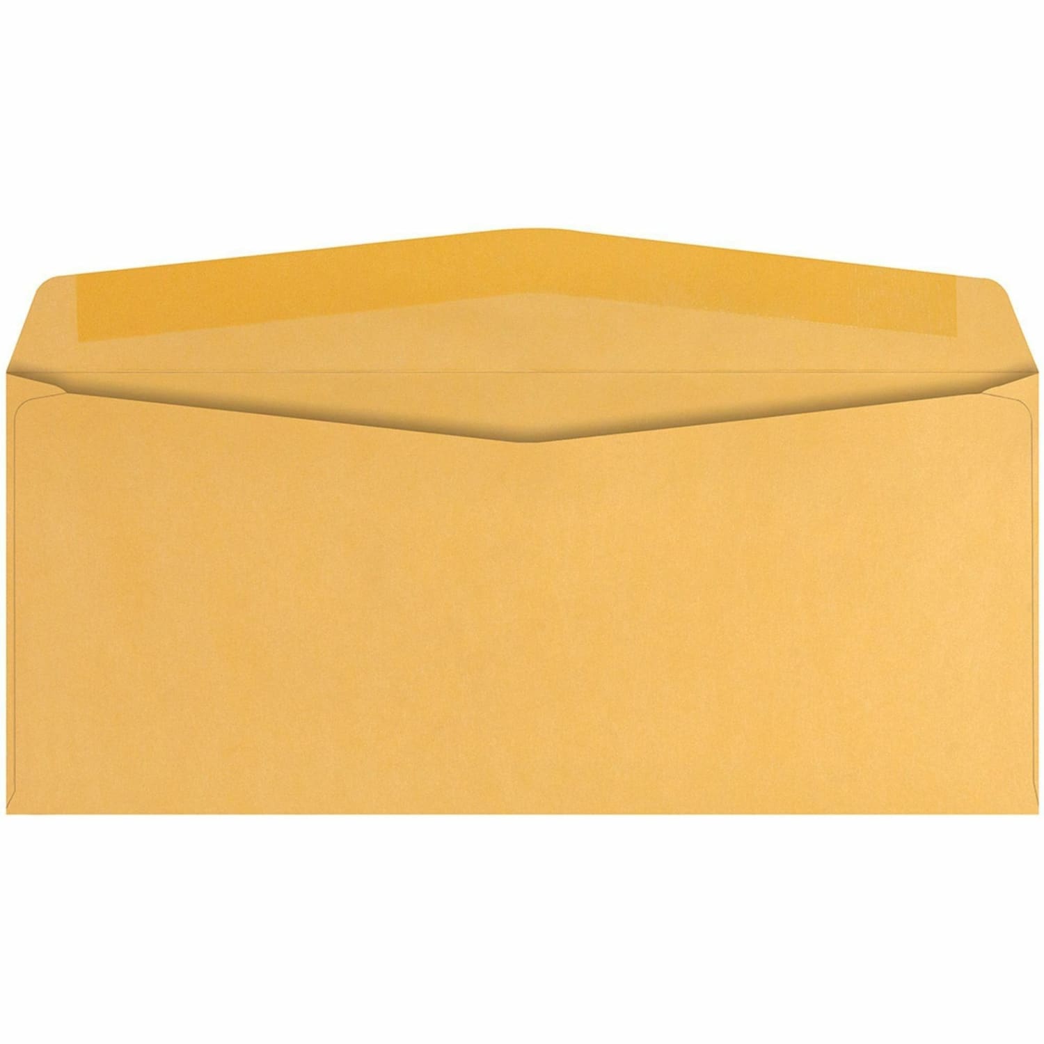 Quality Park No. 12 Envelopes - Business - #12 - 4 3/4in Width x 11in Length - 28 lb - Adhesive - Kraft - Kraft - 500 / Box - Image 4