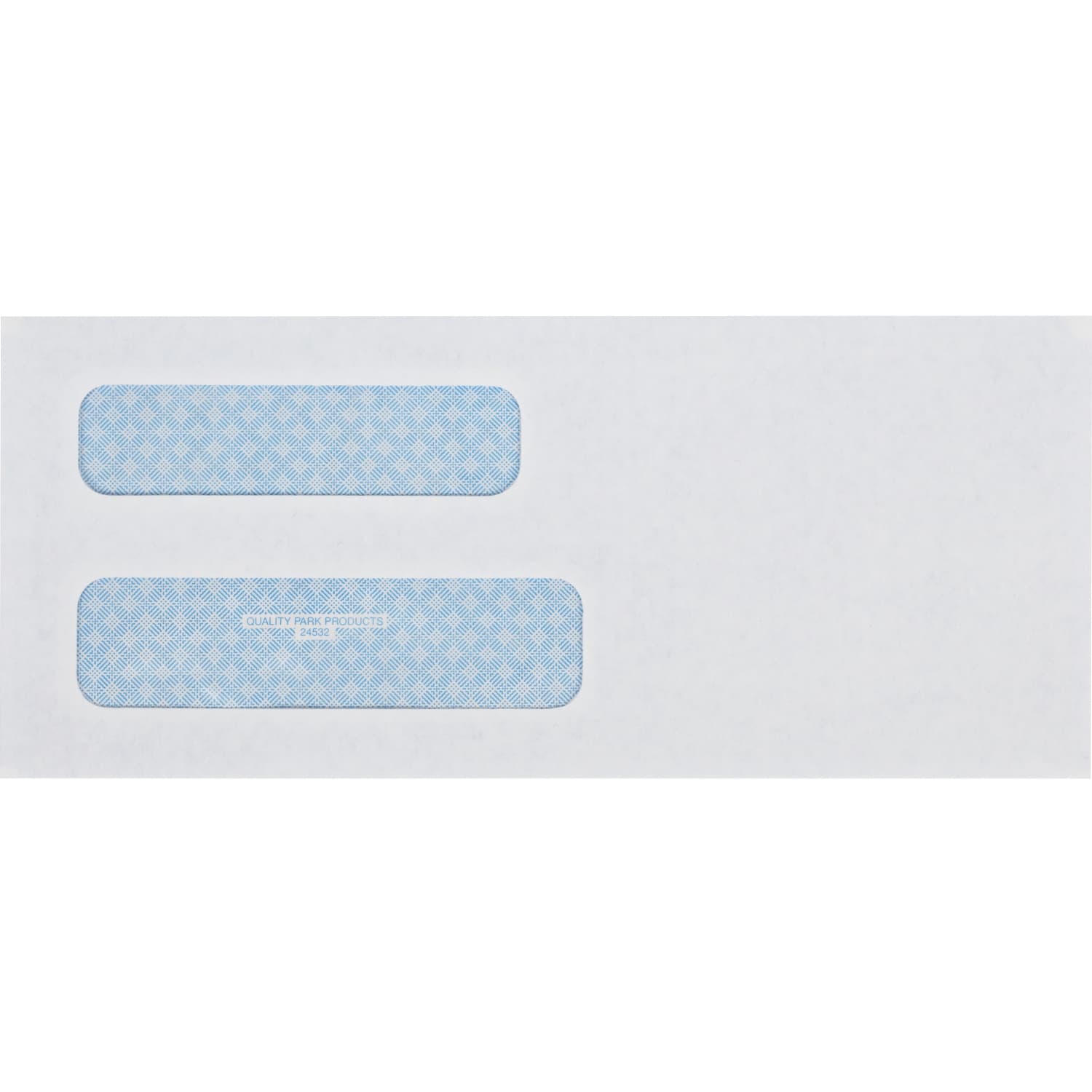 Quality Park #8 5/8 Double-Window Envelopes, Left Windows (Top/Bottom), Gummed Seal, White, Box Of 500 - Image 6