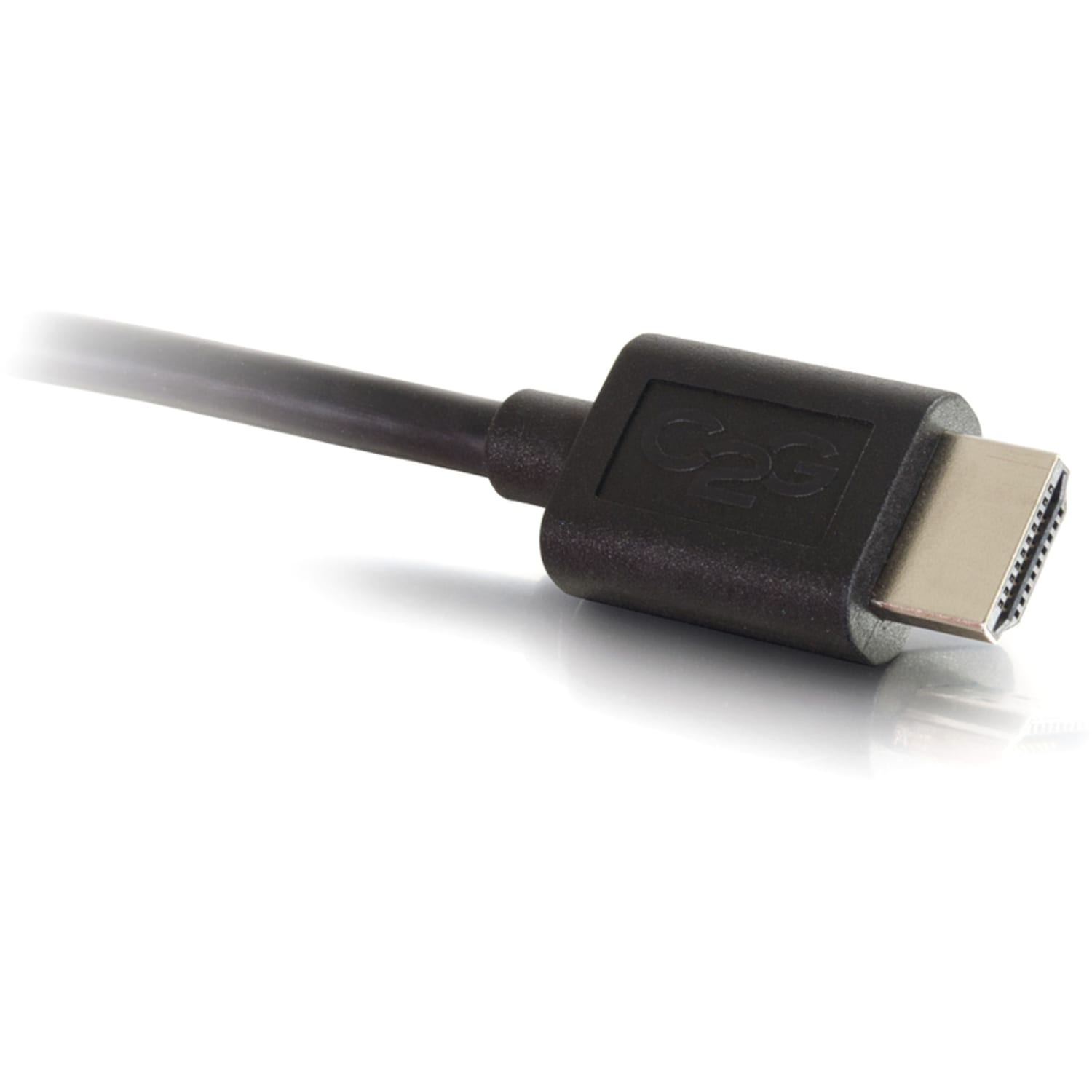 C2G HDMI to VGA Adapter - HDMI to VGA Converter Adapter - 1080p - HDMI/VGA for Video Device, Monitor, Notebook - 8in - 1 x HDMI Male Digital Audio/Video - 1 x HD-15 Female VGA - Shielding - Black - Image 6