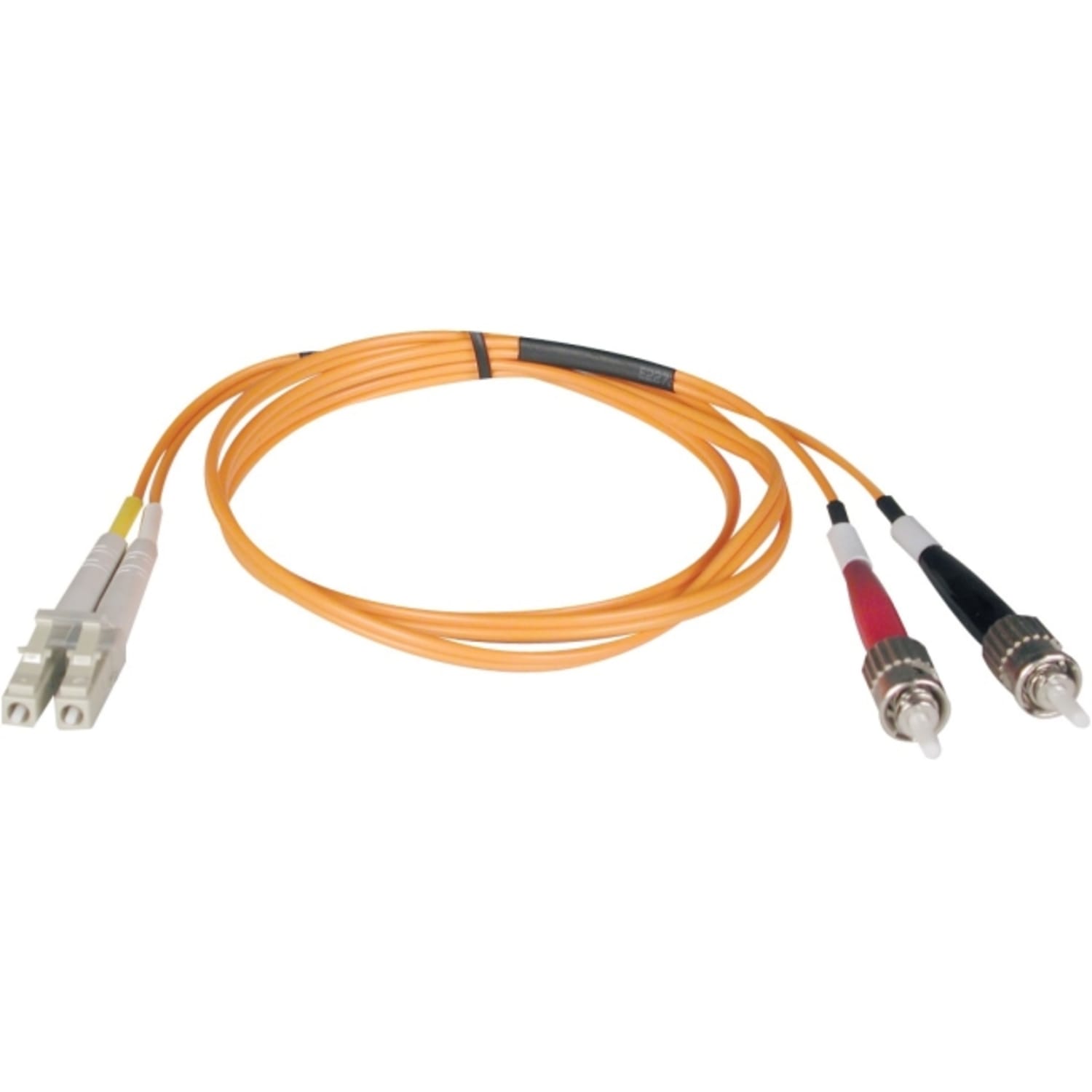 Tripp Lite 50M Duplex Multimode 62.5/125 Fiber Optic Patch Cable LC/ST 164ft 164ft 50 Meter, N31850M - Image 3