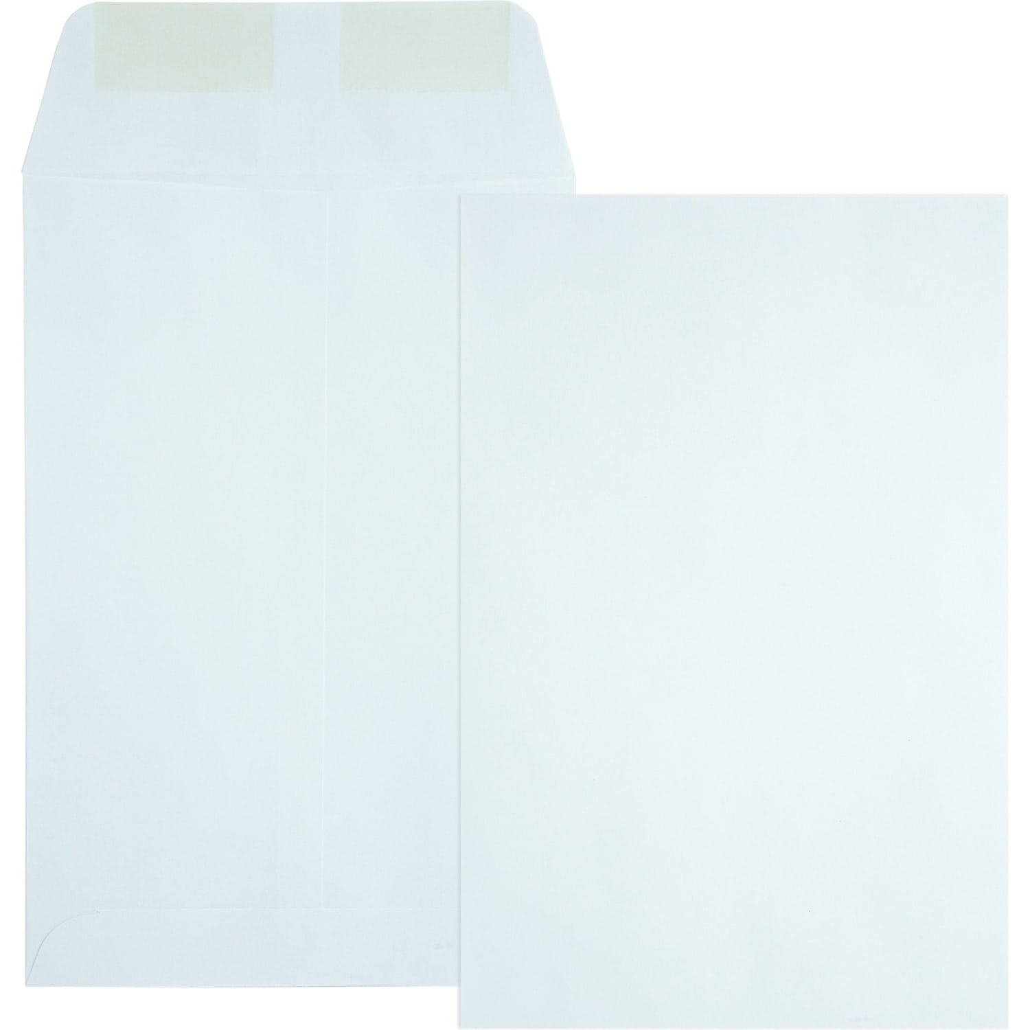 Quality Park Catalog Envelopes, Gummed Closure, 6in x 9in, White, Box Of 500