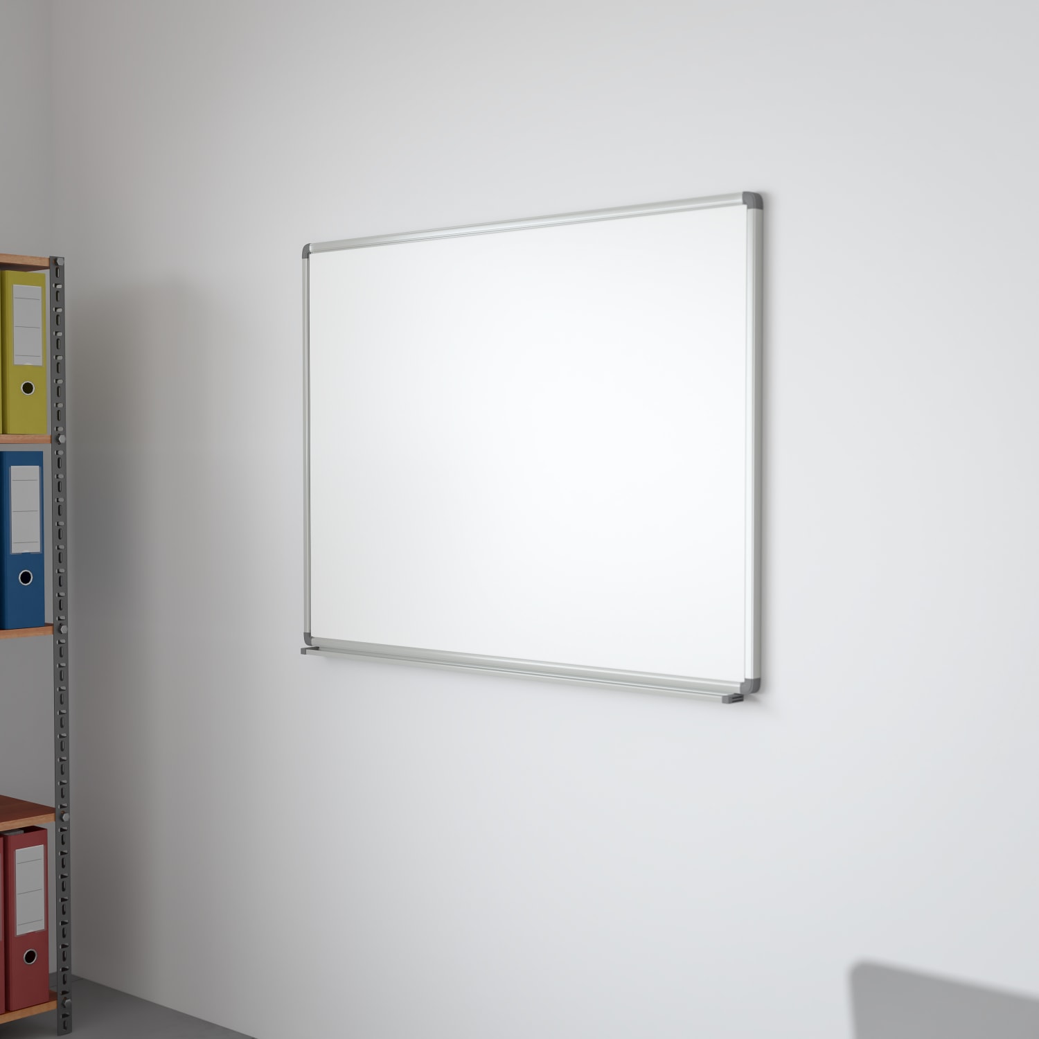 Flash Furniture Magnetic Dry-Erase Whiteboard, 36in x 48in, Aluminum Frame With Silver Finish - Image 3