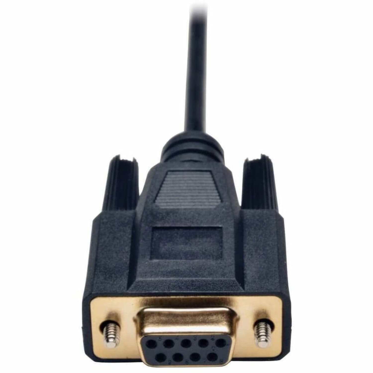 Eaton Tripp Lite Series 6ft Null Modem Serial RS232 Cable Adapter DB9 to BD25 F/M 6ft - Null modem cable - DB-9 (F) to DB-25 (M) - 6 ft - molded - Image 4