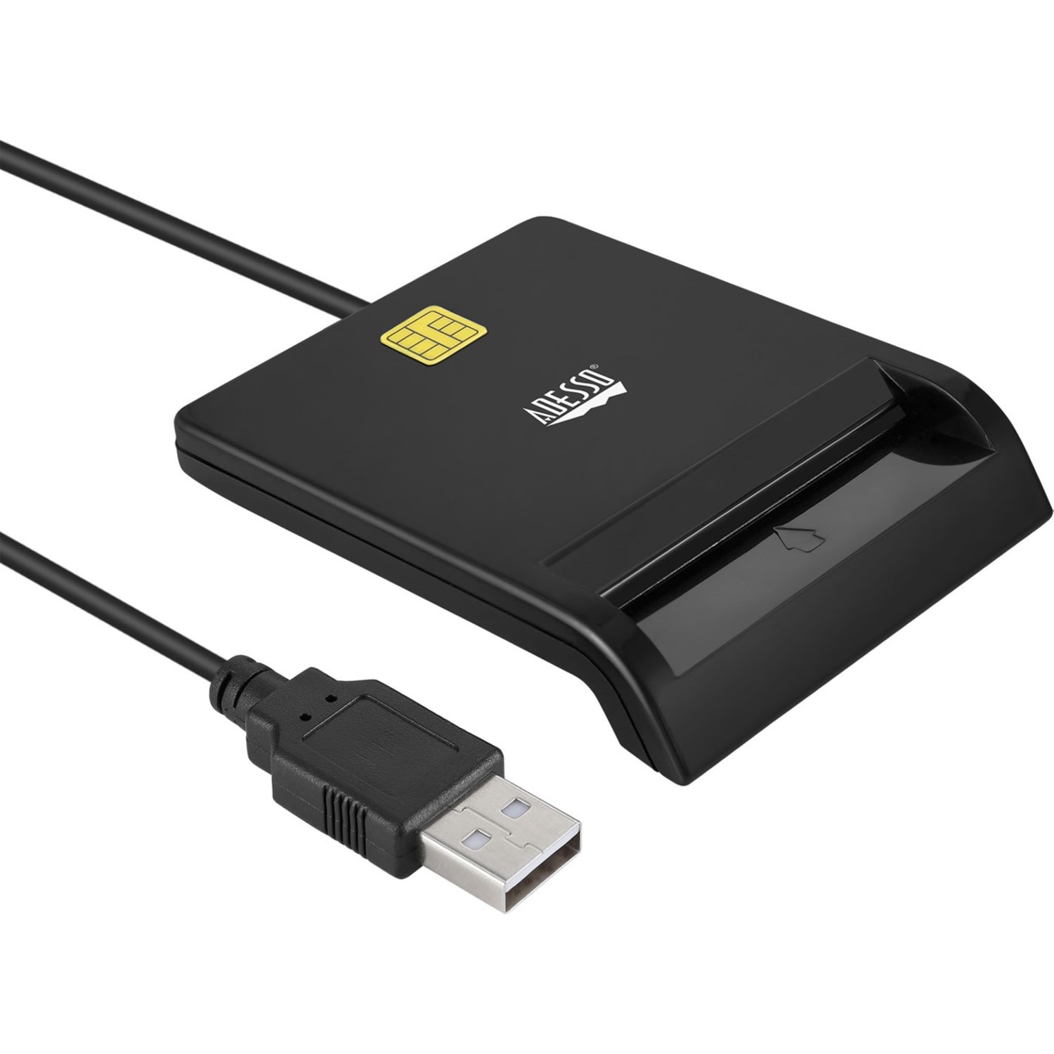 Adesso SCR-100 - SMART card reader - USB - TAA Compliant