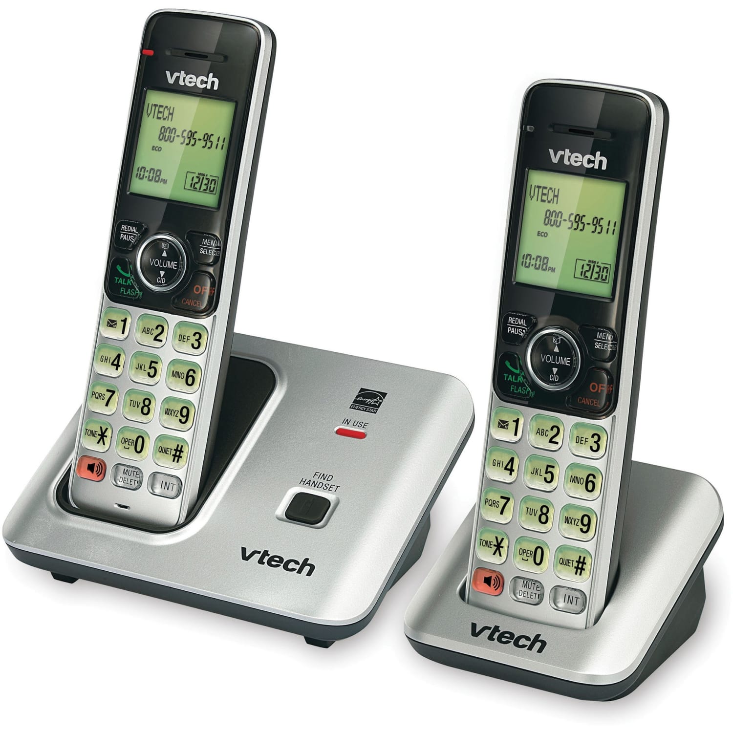 Vtech 2-Handset Cordless CID, CS6619-2 - Image 4