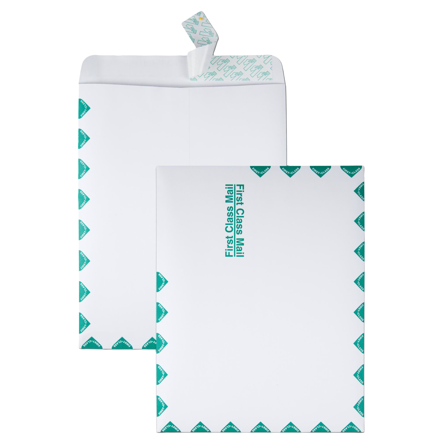Quality Park Redi-Strip Catalog Envelopes, First Class, 10in x 13in, Self-Sealing, White, Box Of 100 - Image 4