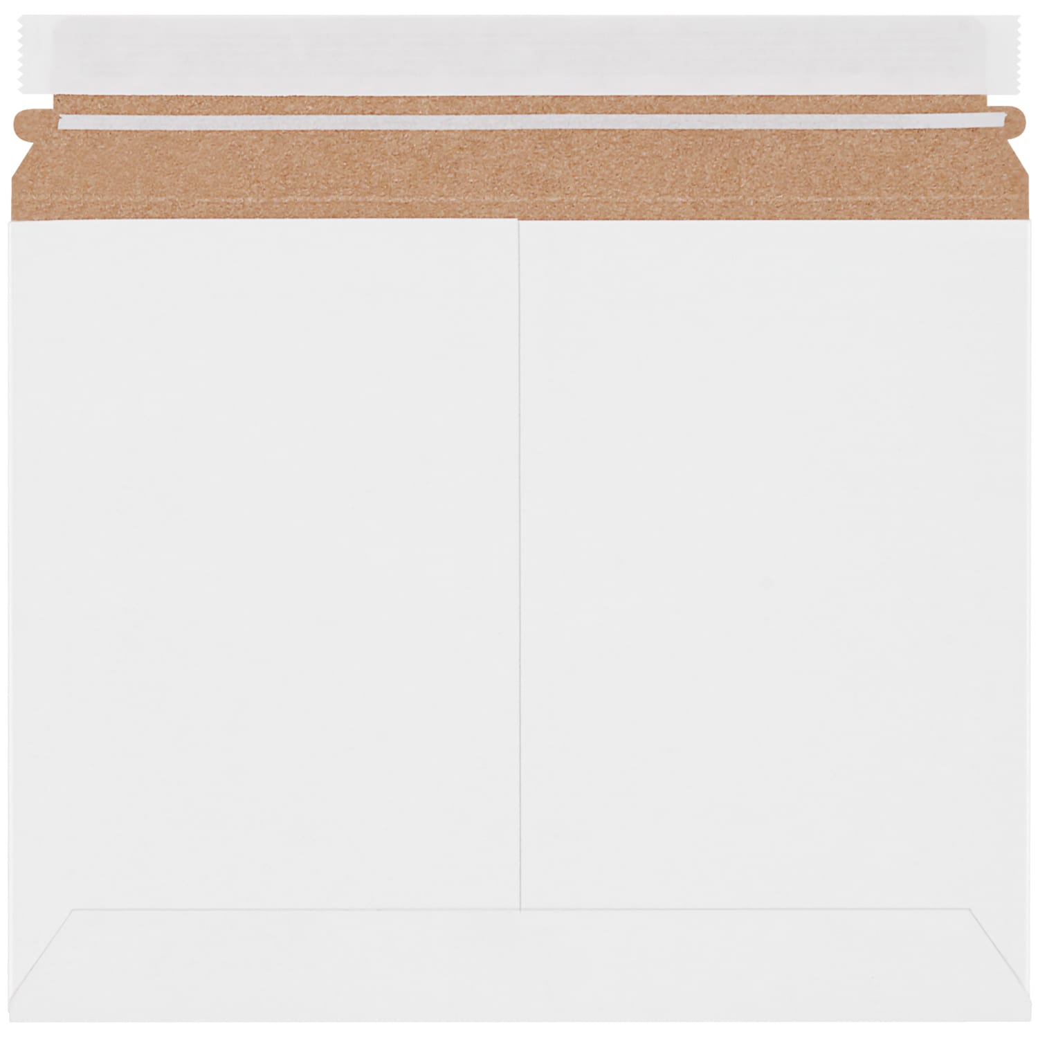 Partners Brand Utility Stayflats Mailers 11 1/2in x 9in, White, Pack of 200