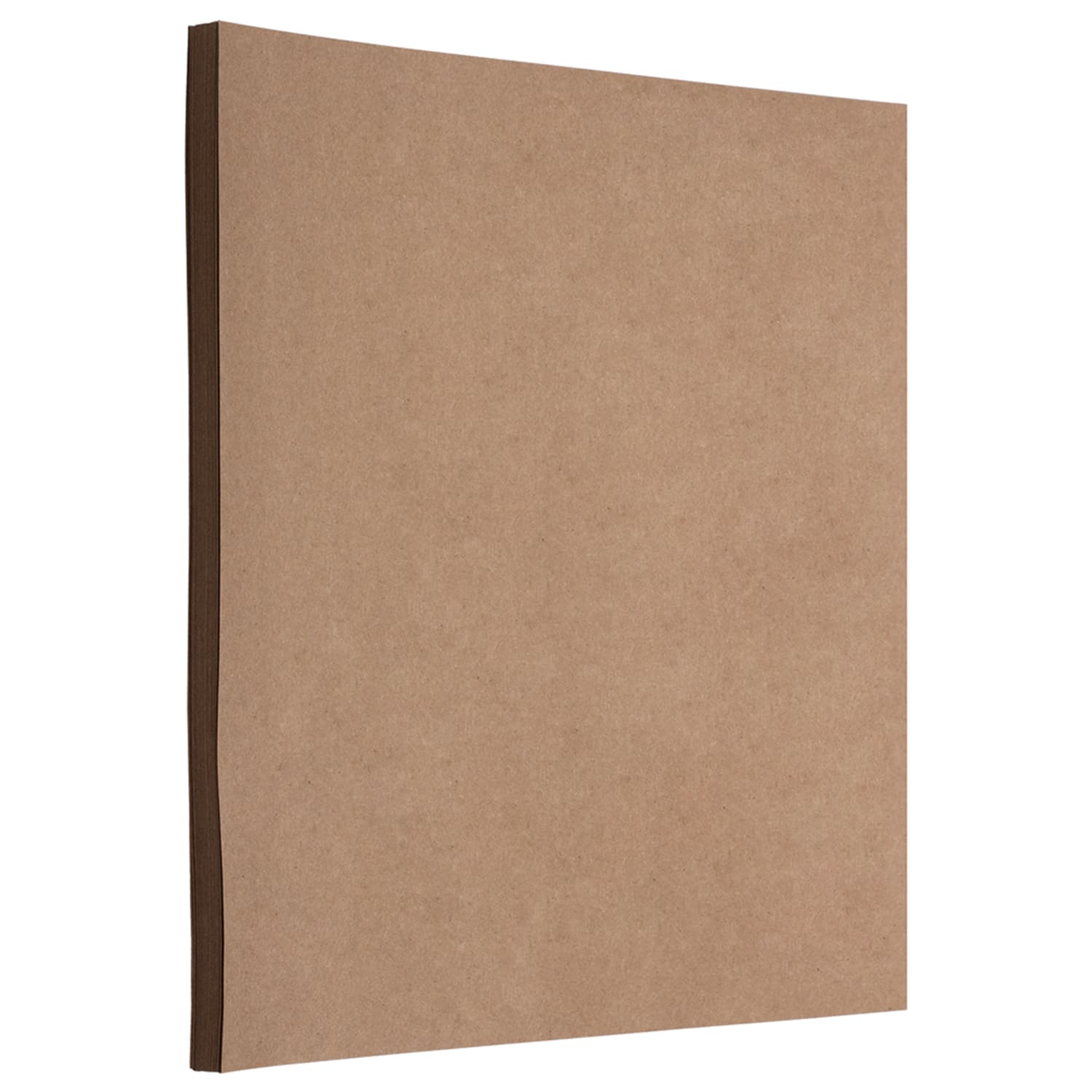 JAM Paper Card Stock, Brown Kraft, Letter (8.5in x 11in), 60 Lb, Pack Of 50 - Image 3
