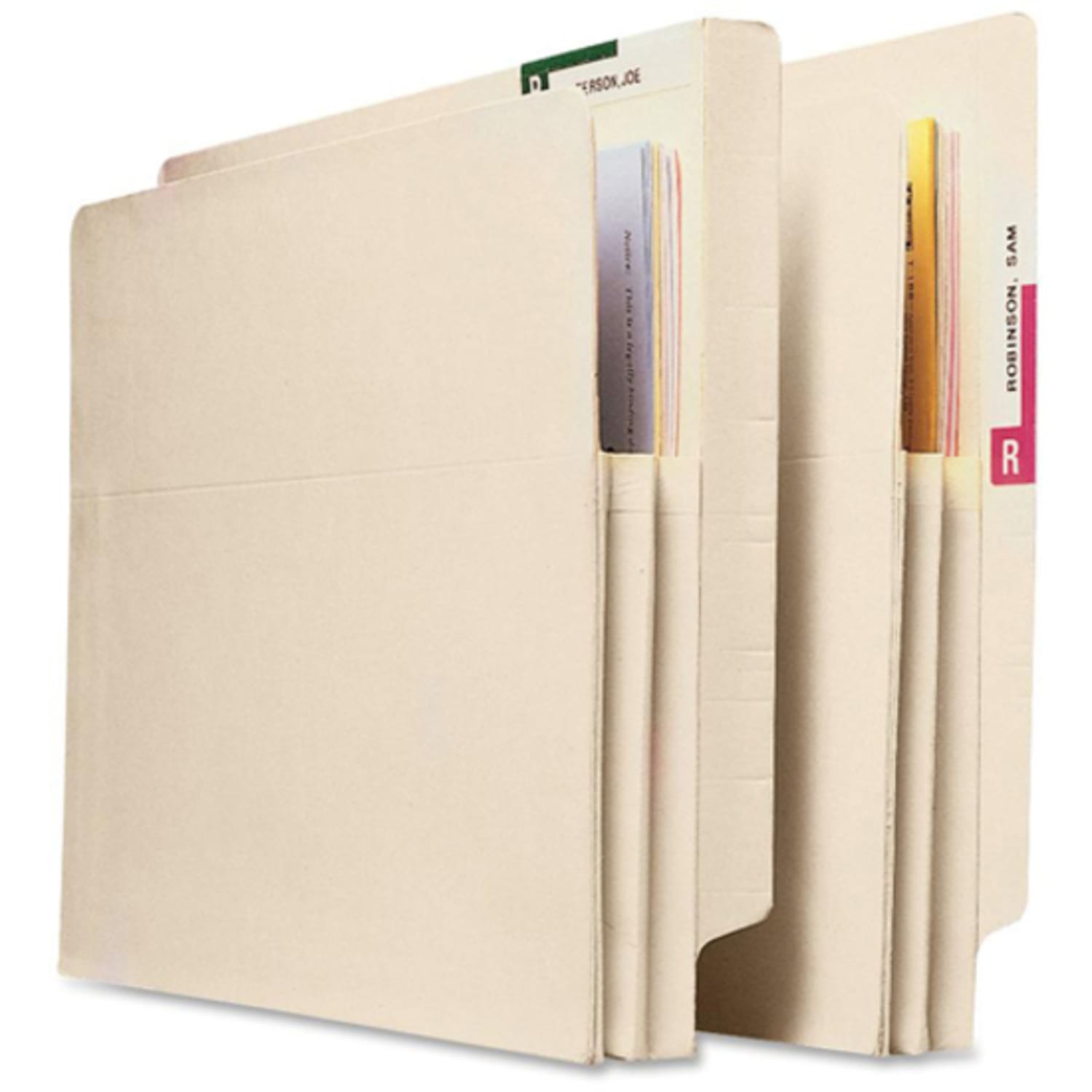 Pendaflex Manila Convertible End-Tab File Pockets, Letter Size, 3 1/2in Expansion, Manila, Box Of 25 - Image 4