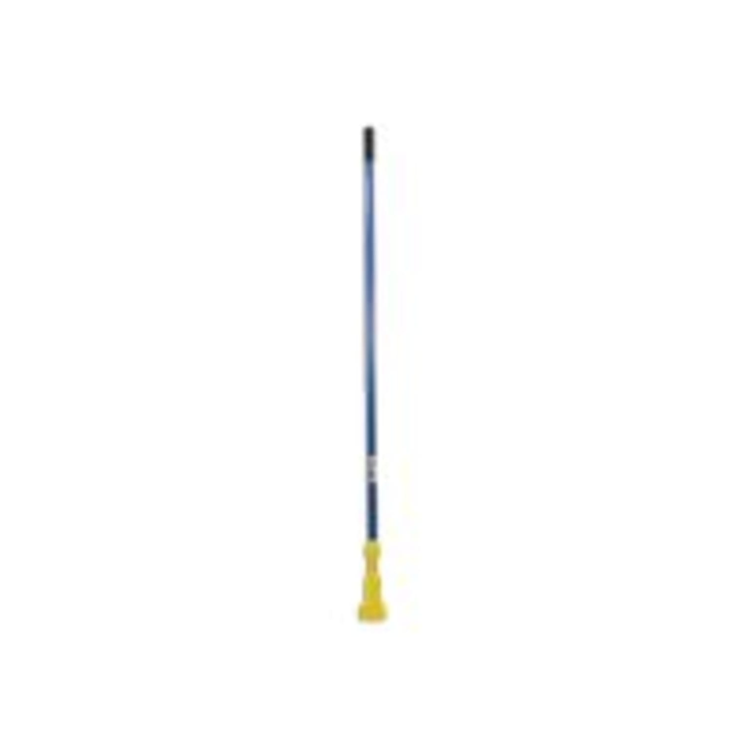 Rubbermaid Commercial Gripper Mop Handle, 1in dia x 60in, Blue/Yellow - Image 3