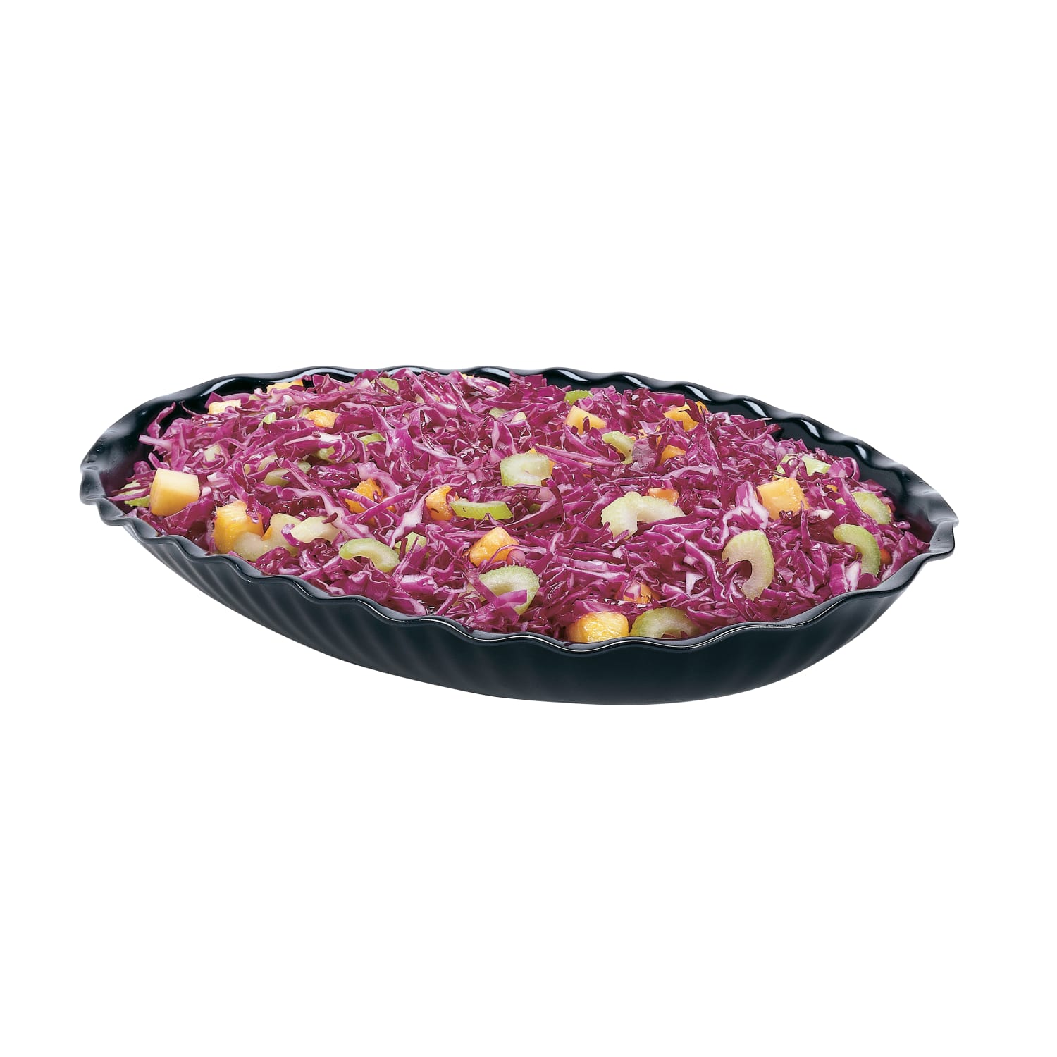 Cambro Plastic Deli Platters, Black, Pack Of 6 Platters - Image 3